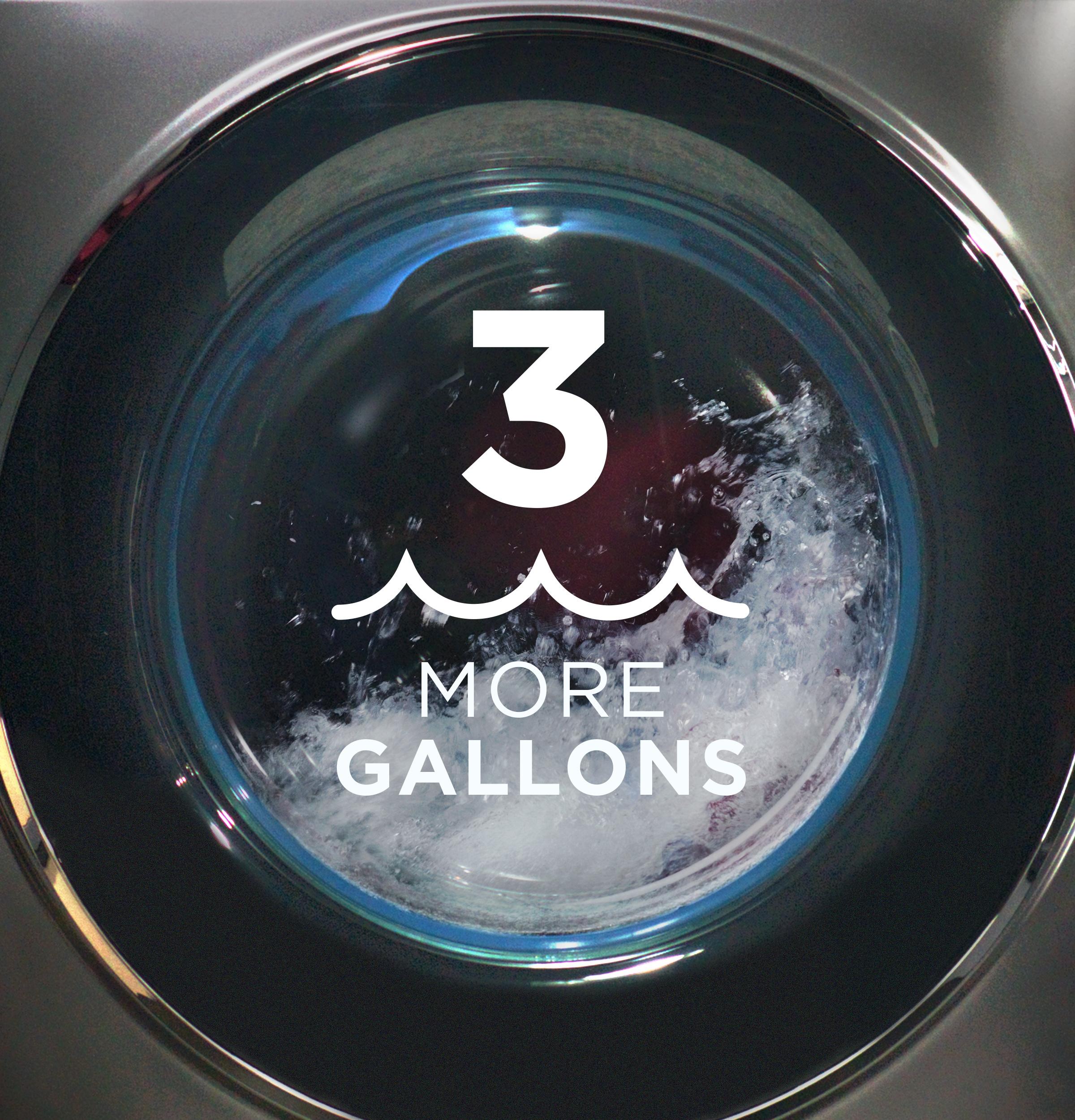 GE Appliances 5 Cubic Feet Energy Star Front Load Washer with Steam Wash