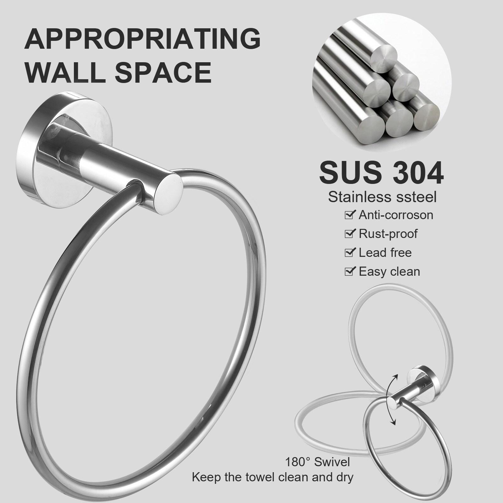 VIBRANTBATH 1020-C 5 - Piece Bathroom Hardware Set