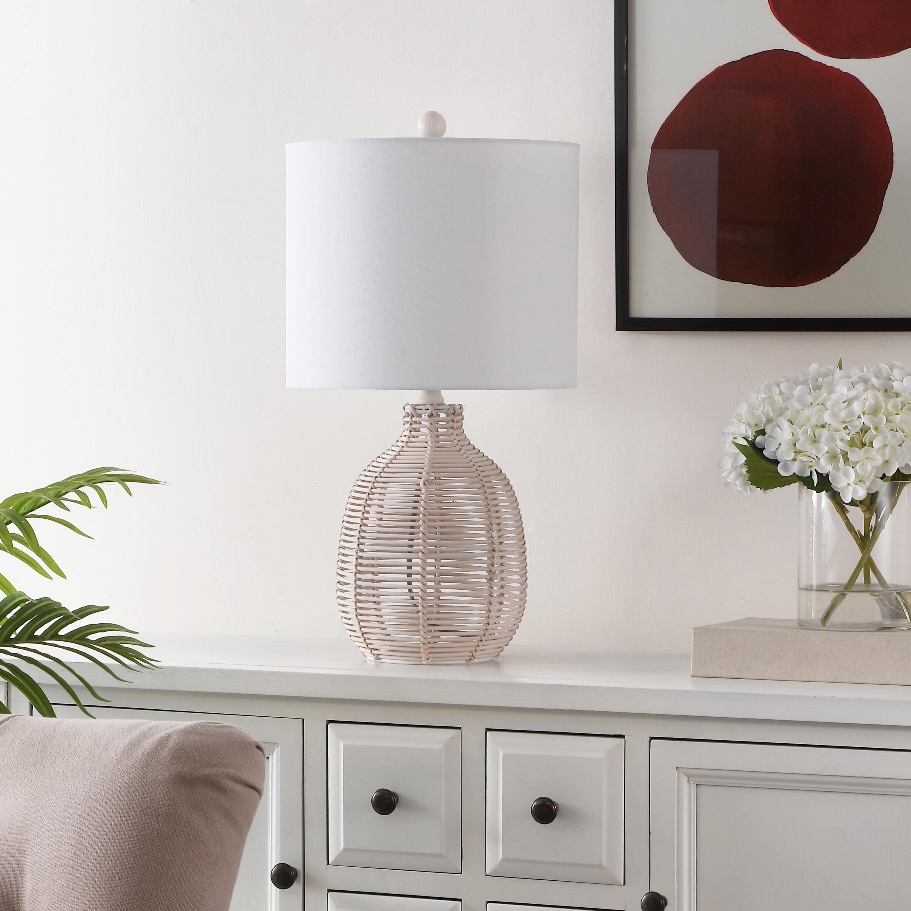 Oroya Table Lamp - 23 Inch Height - TBL4473 - Off White - Safavieh