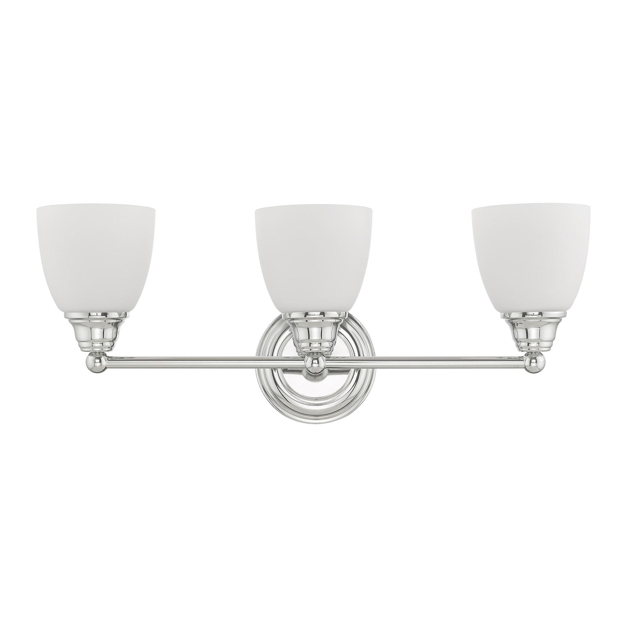 Livex Lighting Somerville 3 - Light Vanity in  Polished Chrome