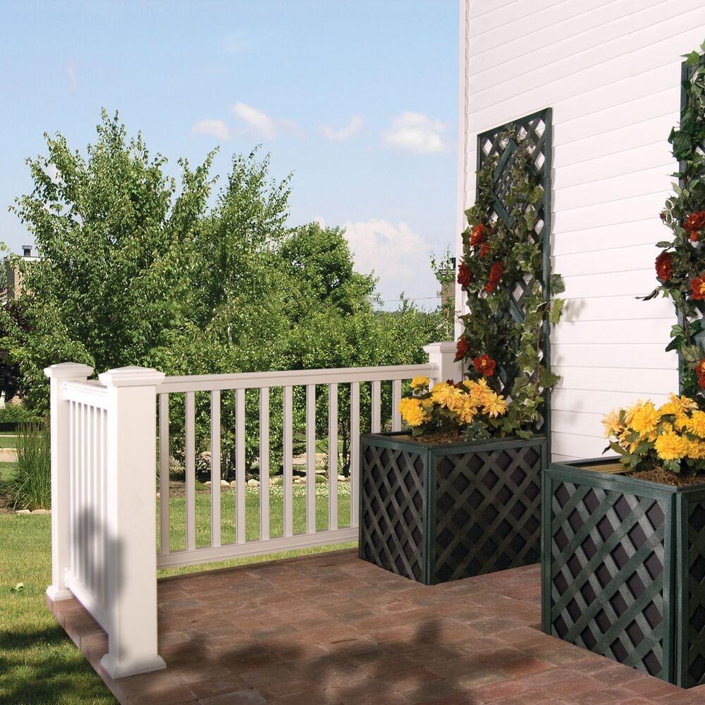 Barrette Outdoor Living 48" H x 1.18" W Vinyl Lattice Cap (2-Pack) (Set of 2)