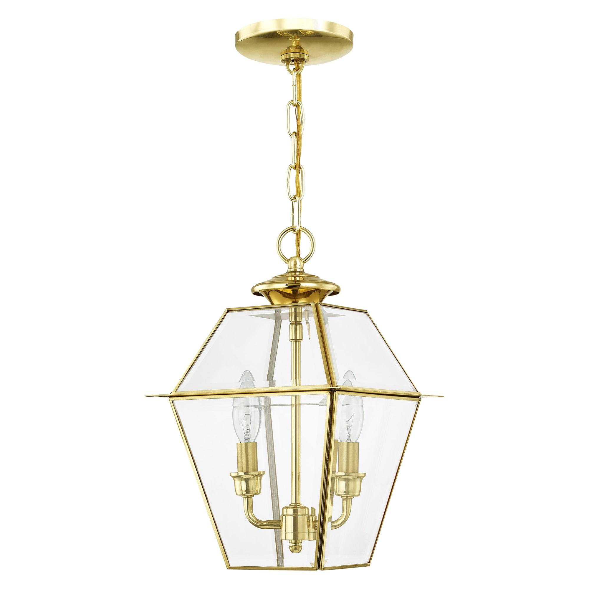 Livex Lighting Westover 2 - Light Pendant in  Polished Brass