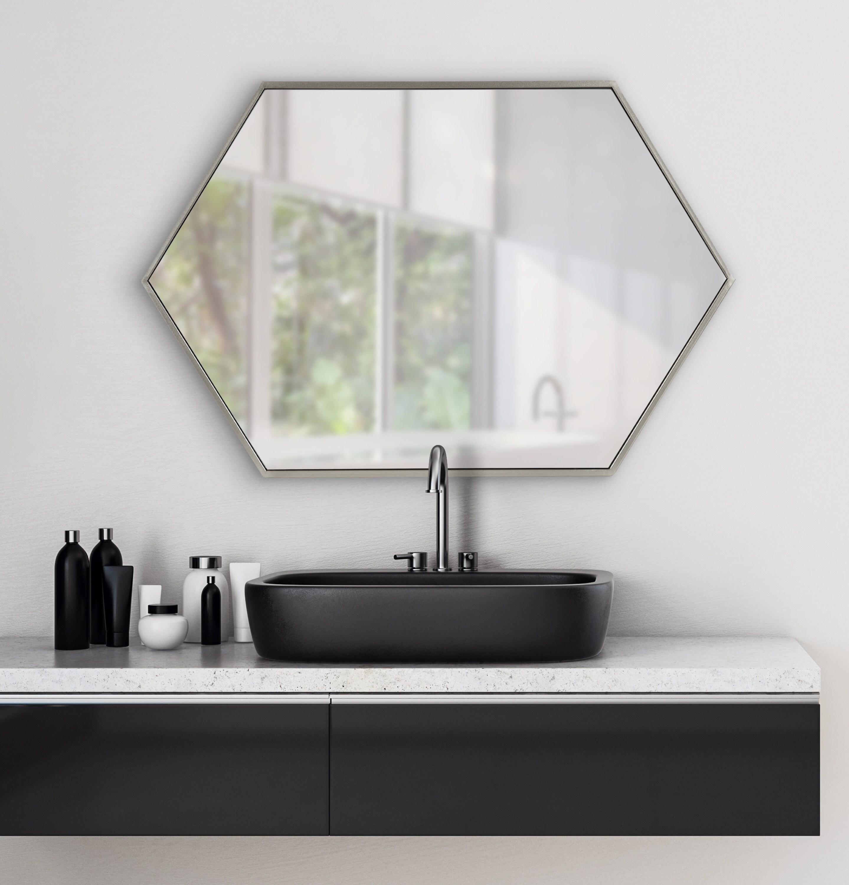 Breckler Metal Flat Wall Mirror