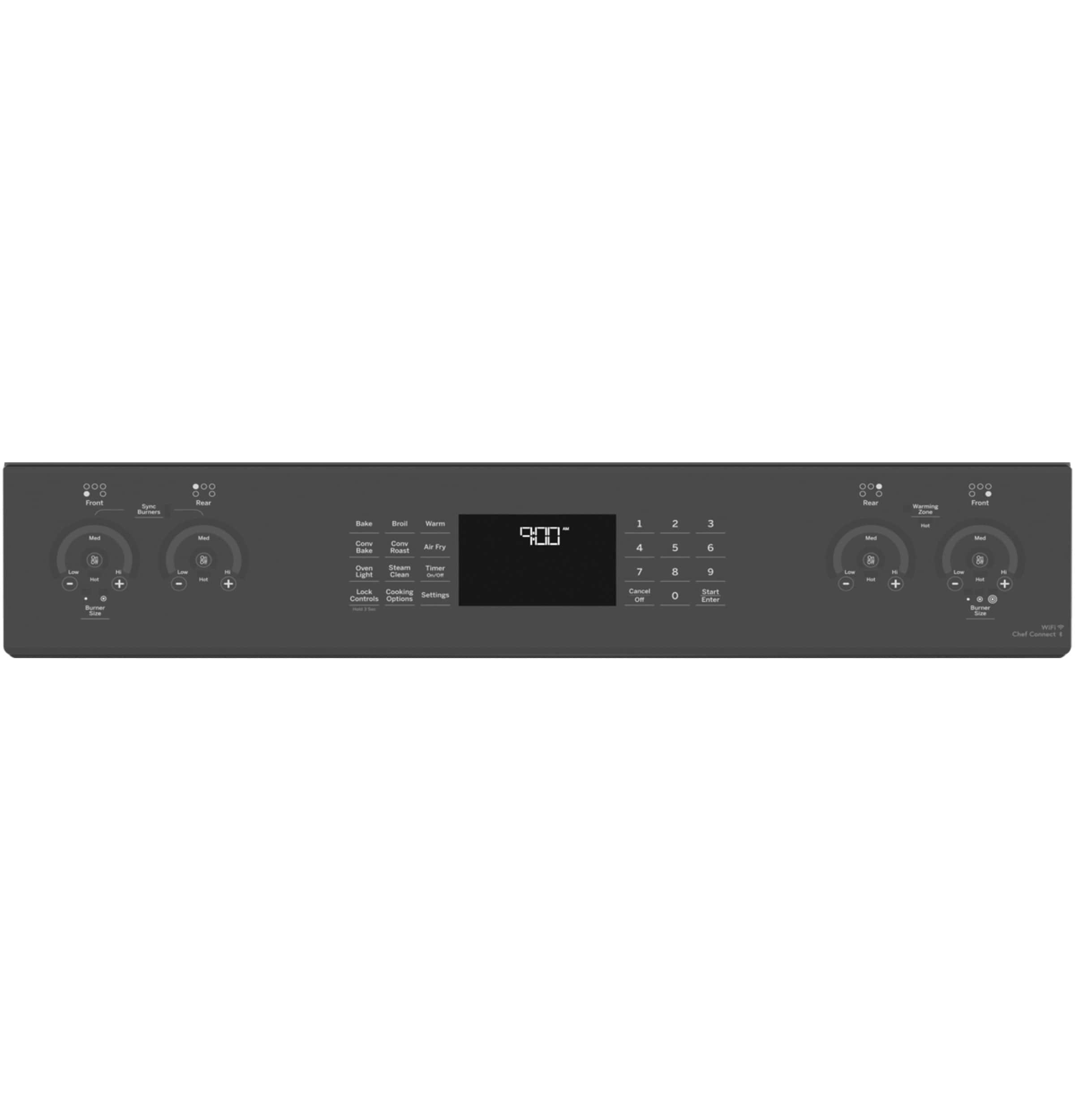 GE Profile™ GE Profile Smart Appliances 30" 5.3 cu.ft. Slide-in Electric Range PSS93BPTS