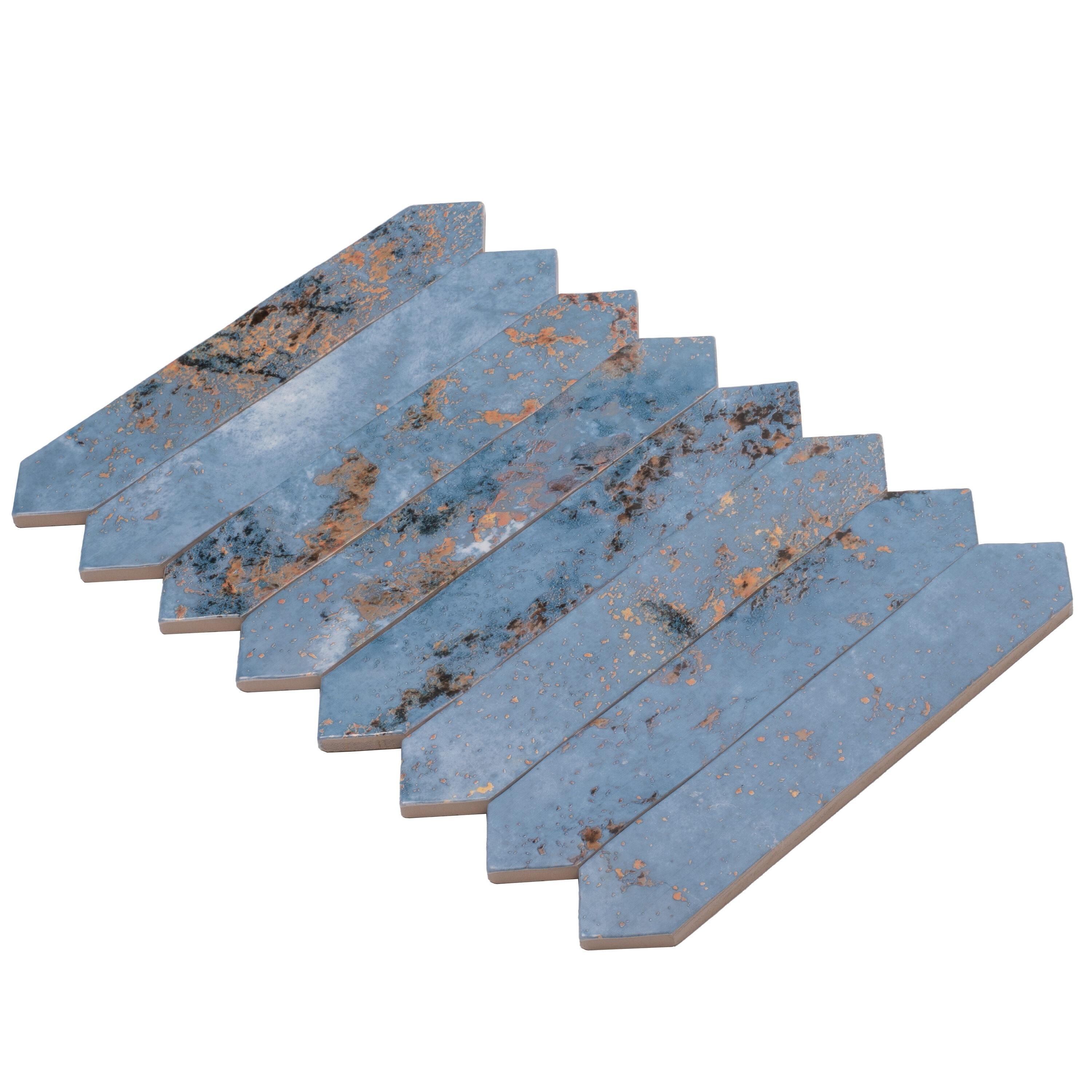 Festa 1.7'' W x 9.6'' L Ceramic Singular Tile