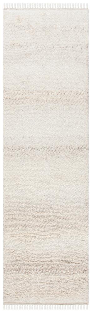 Casablanca CSB521 Hand Knotted Indoor Runner Rug - Beige - 2'3"x8' - Safavieh