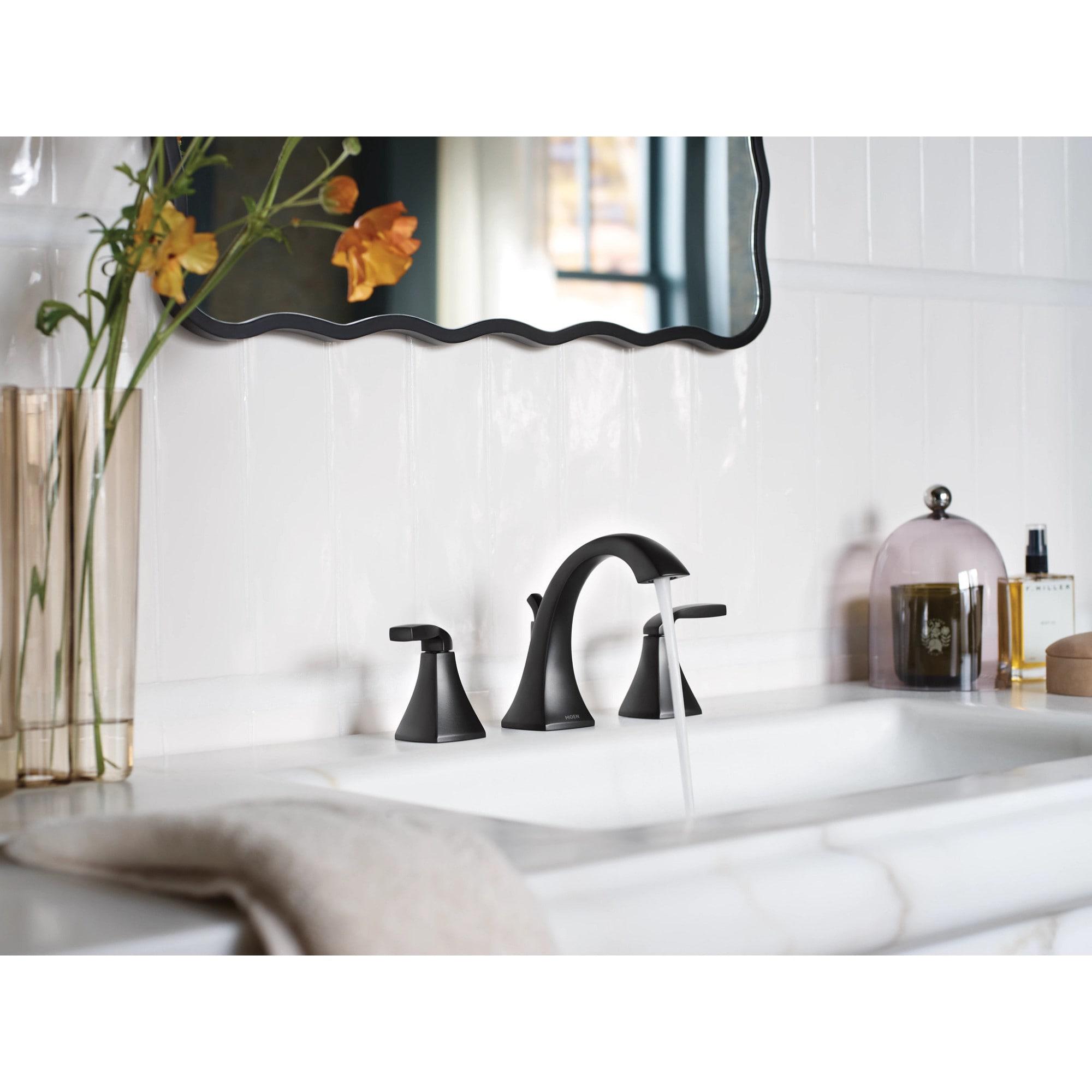 Moen Voss Two Handle 8 in. Widespread Bathroom Faucet Trim Kit, Valve Required