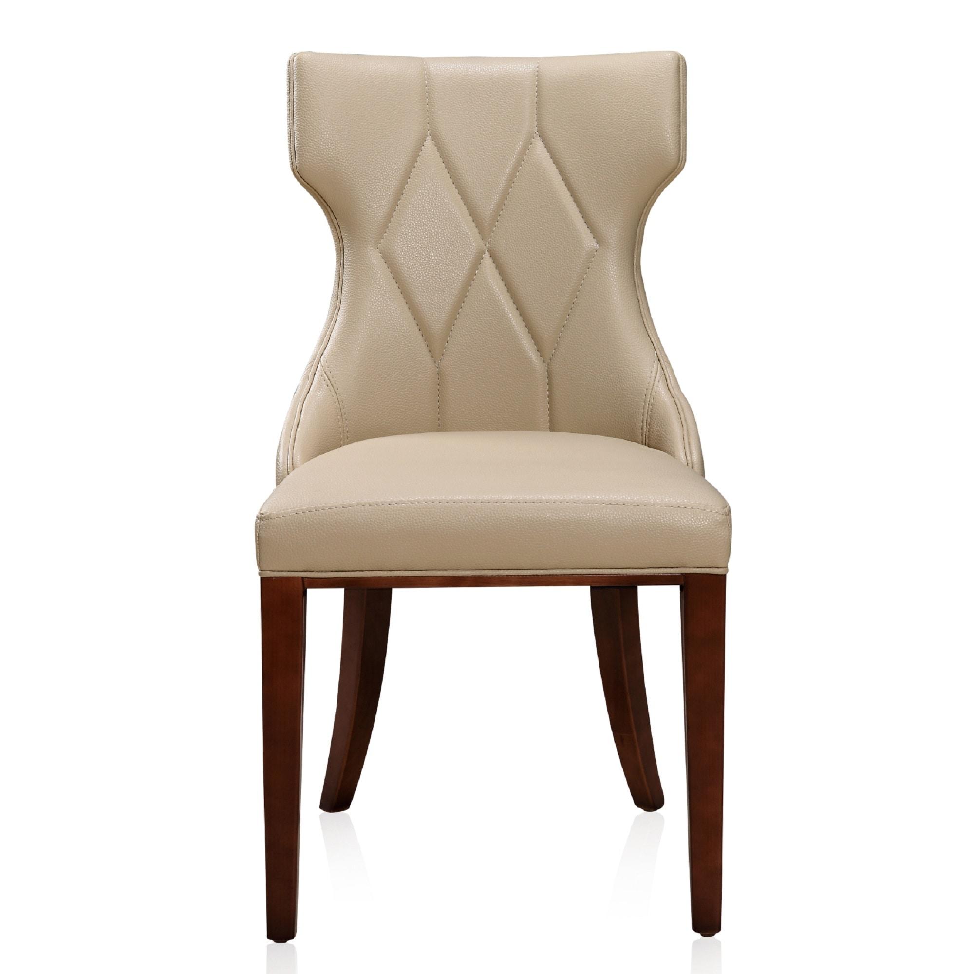 Rosdorf Park Reine Upholstered Wing Back Side chair (Set of 2)