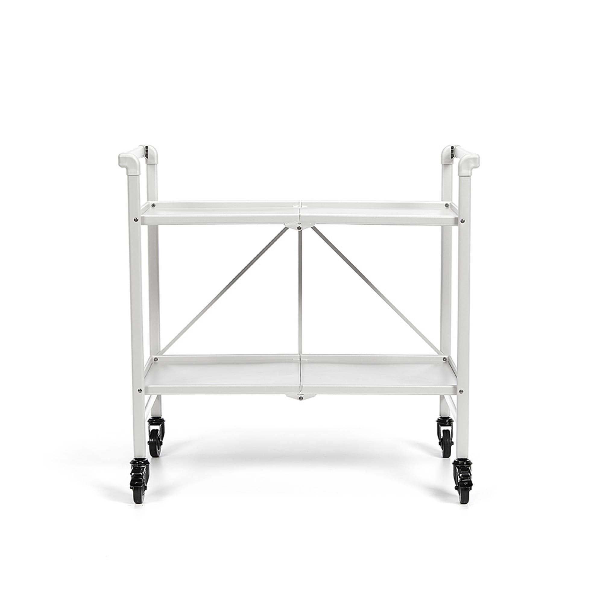 COSCO Indoor/Outdoor Folding Serving Cart with Wheels