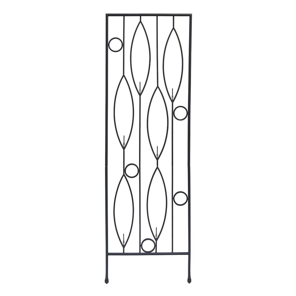 Alaris 79.75'' H x 24.75'' W Iron Gothic Trellis