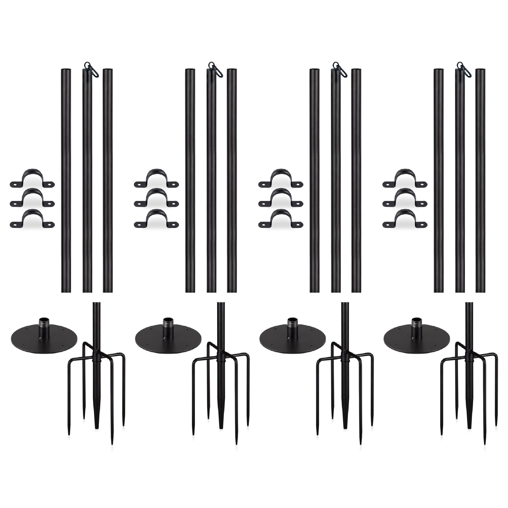 Newhouse Lighting Outdoor Lantern Post NHSLP-4P