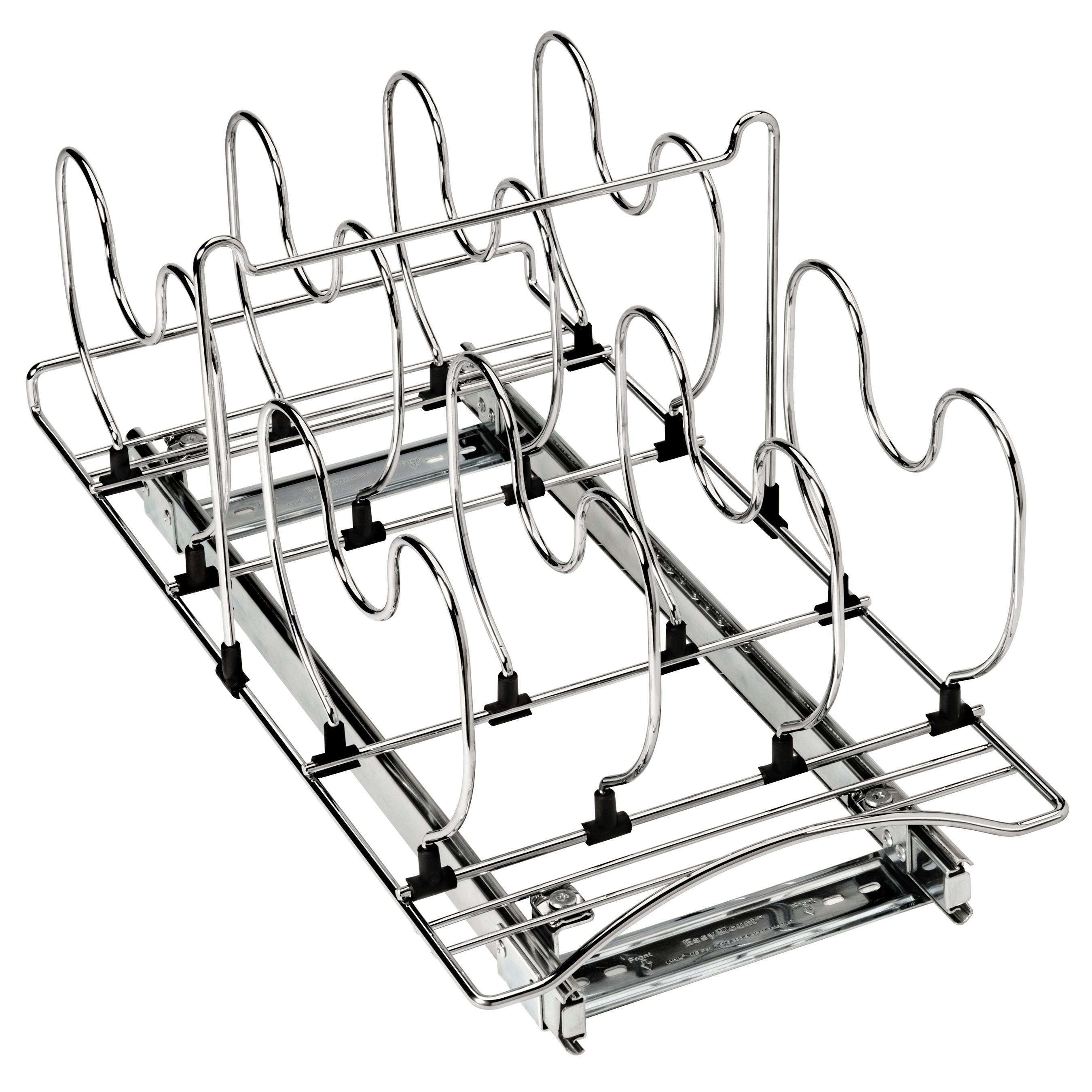 LYNK PROFESSIONAL LYNK PROFESSIONAL® Pot and Pan Organizer for Kitchen Cabinets - 11" W x 21" D