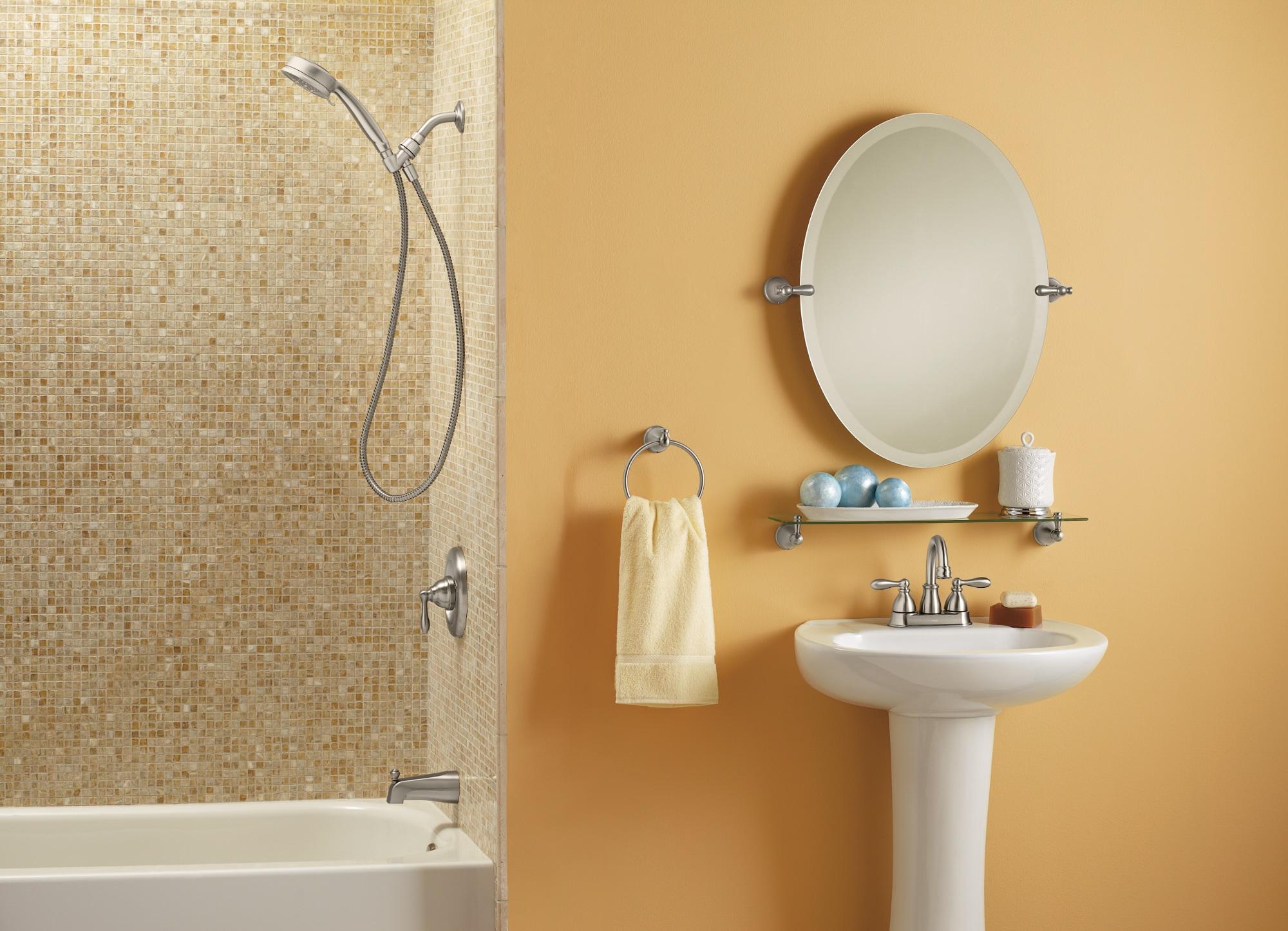 Moen 26015 Spot Resist Brushed Nickel Multi-Function Hand Shower Package