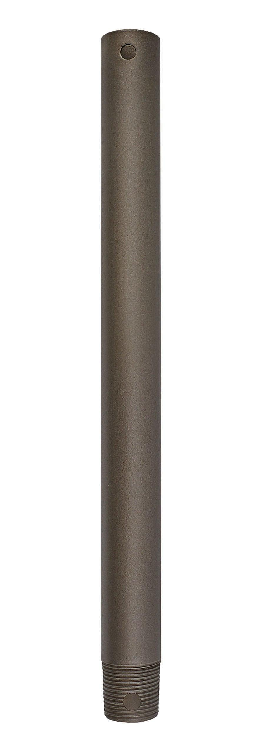 12-inch Metallic Matte Bronze Steel Ceiling Fan Downrod