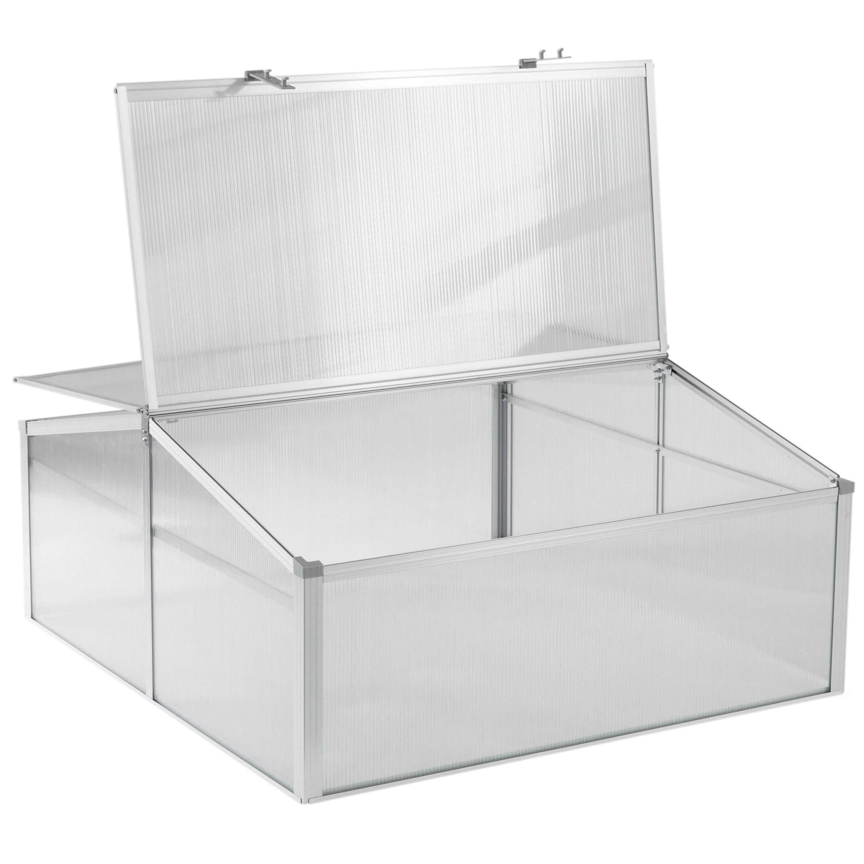 Gardenised 39.37" W x 39.37" D Mini Greenhouse
