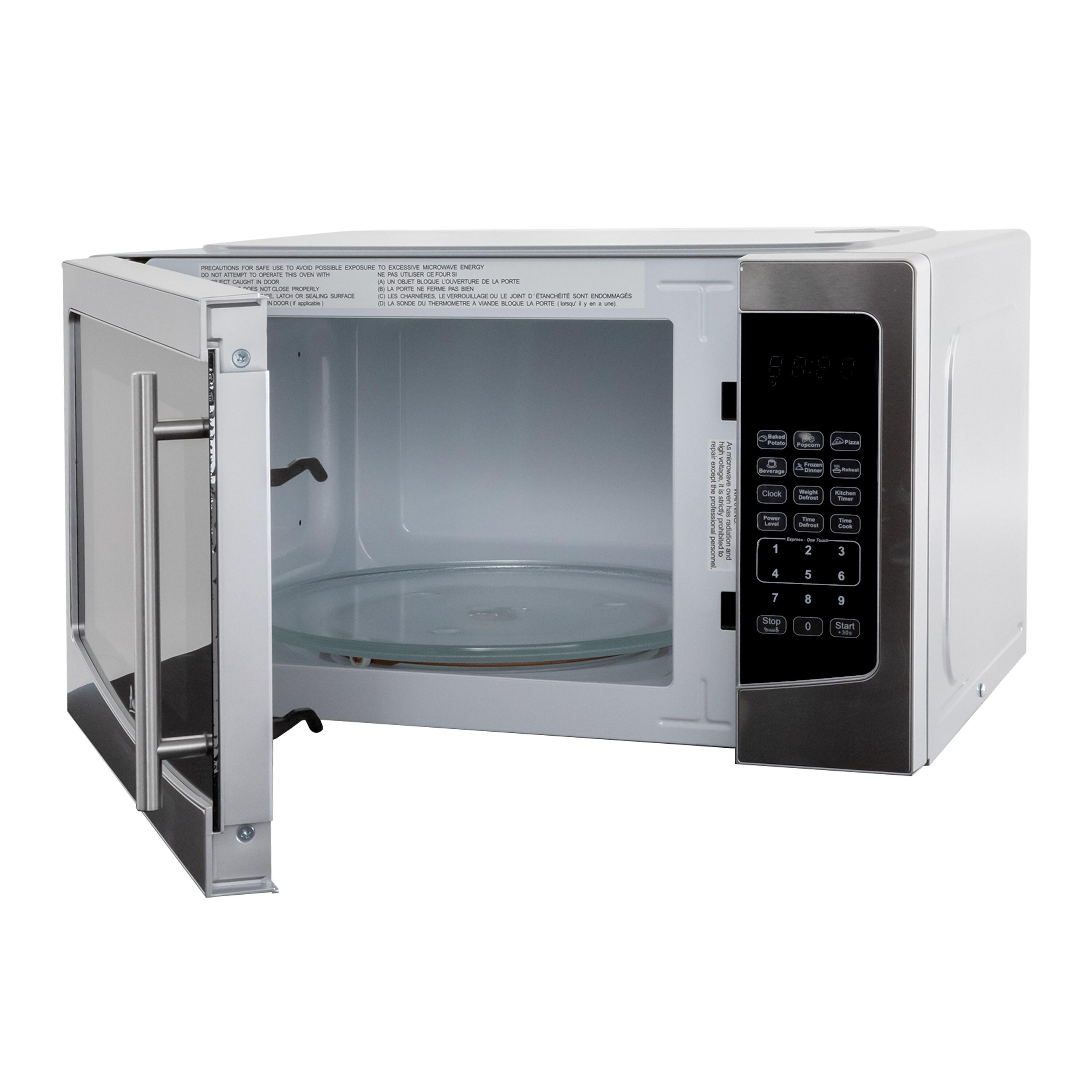 Avanti 1.1 cu. ft. Stainless Steel Microwave Oven, 1,000 W, Mirror-Finish