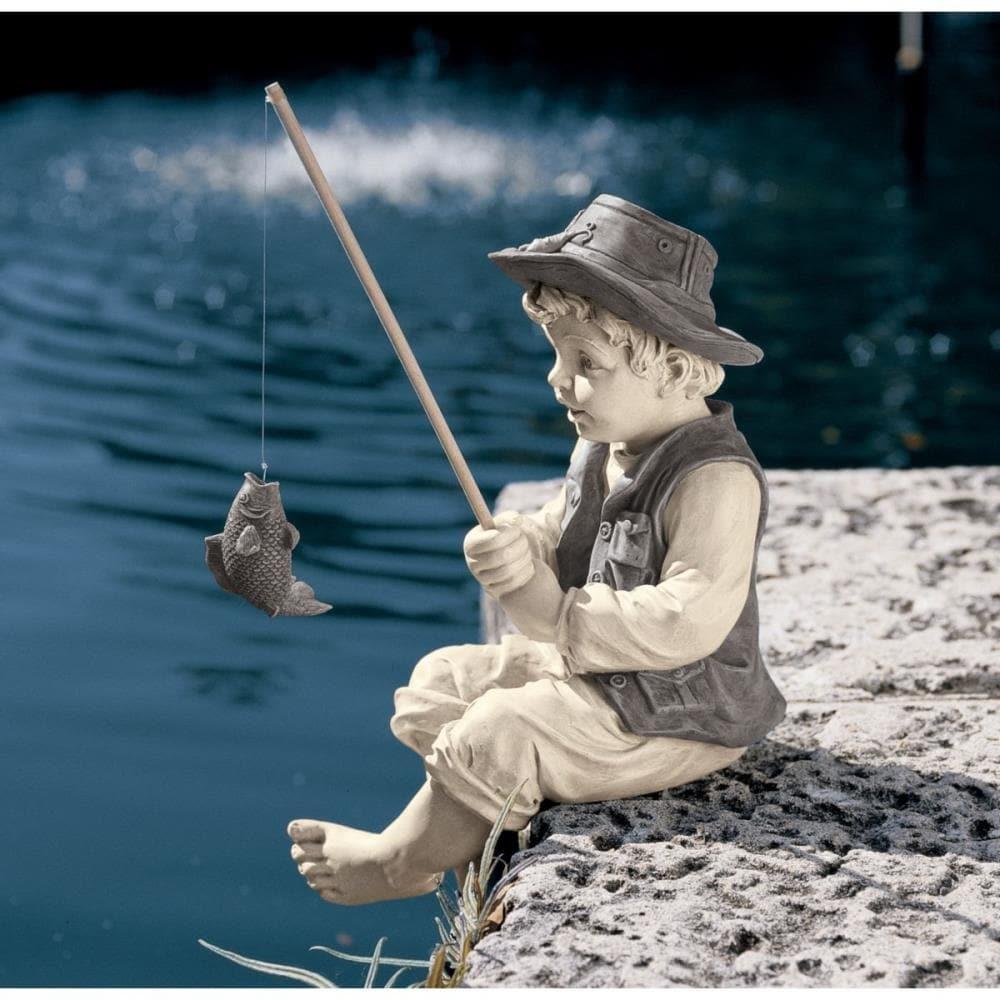 Design Toscano Frederic The Little Fisherman of Avignon Statue