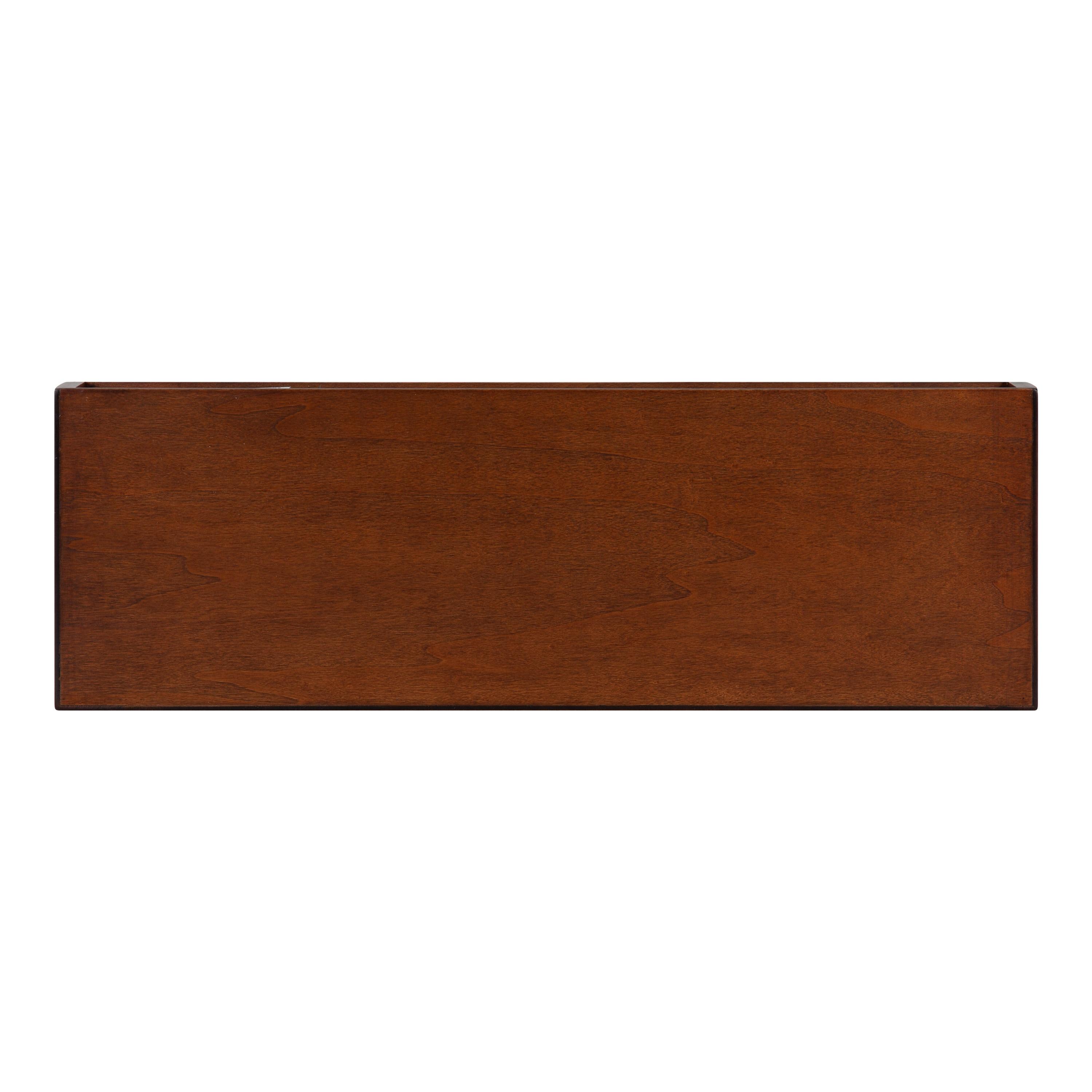 2pc 24" Havlock Wood Shelf Set Walnut Brown - Kate & Laurel All Things Decor: Easy Install, Storage Display