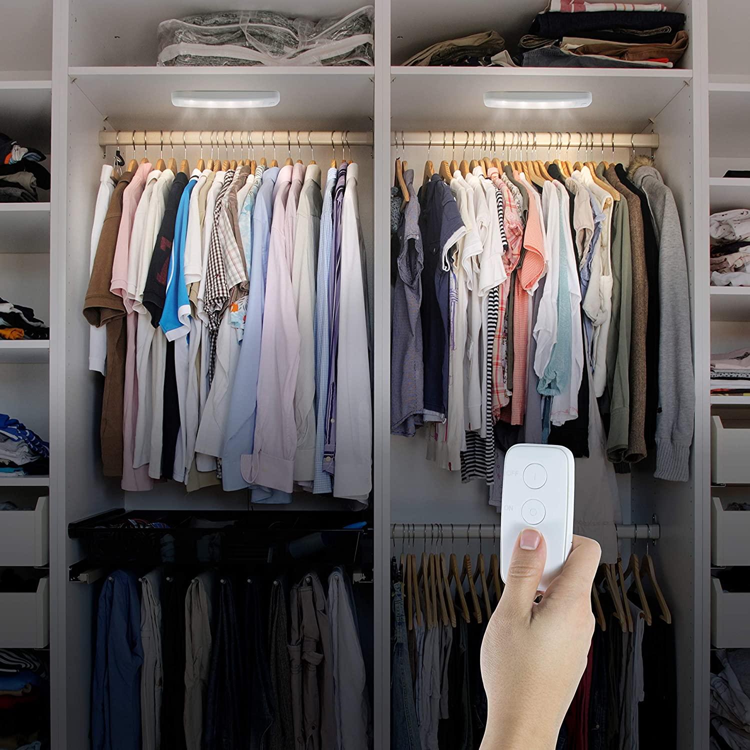 GE 12-in Battery LED Under Cabinet Light Bar with Remote