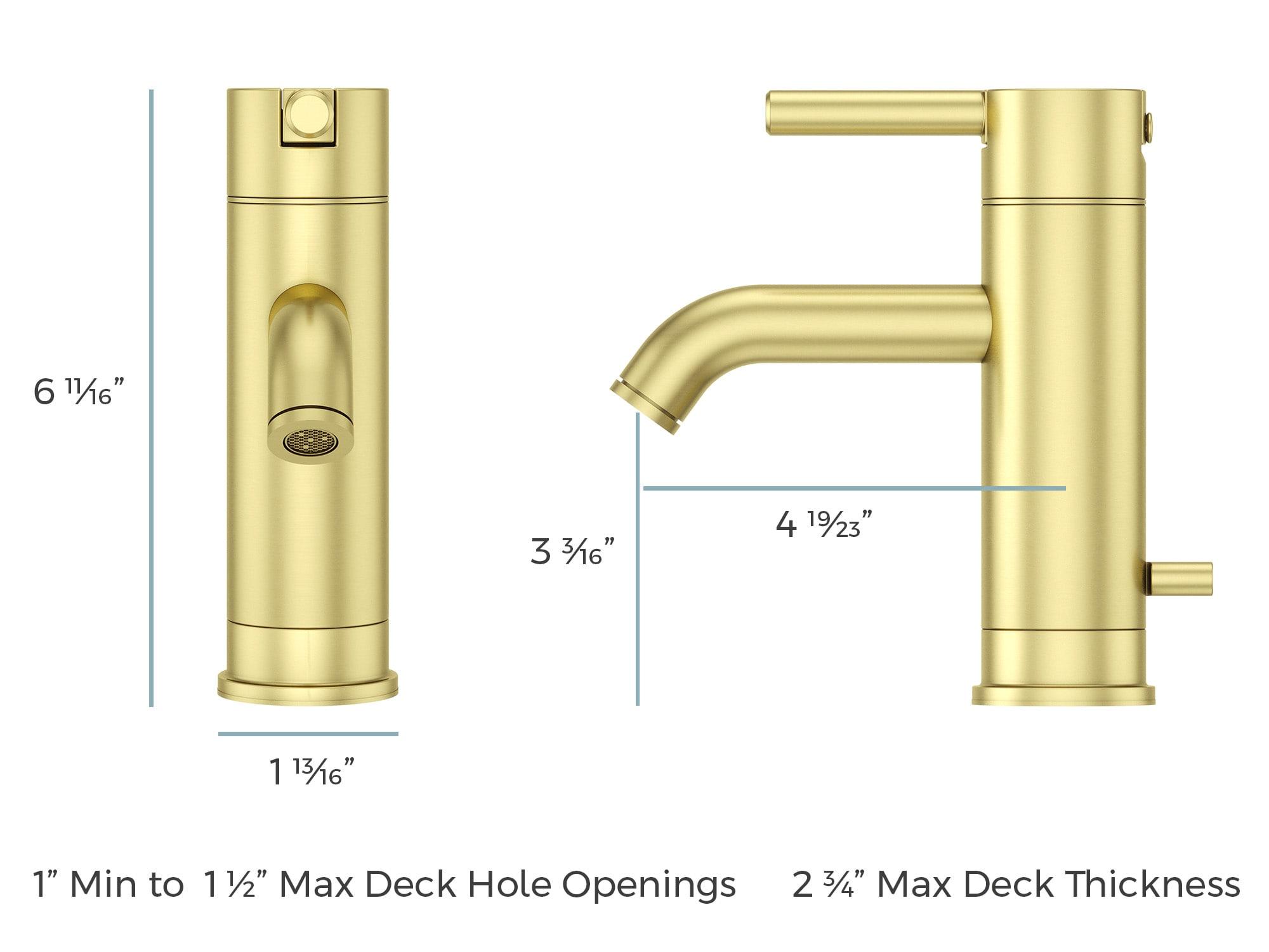 Contempra Single Control Bathroom Faucet with Drain Assembly