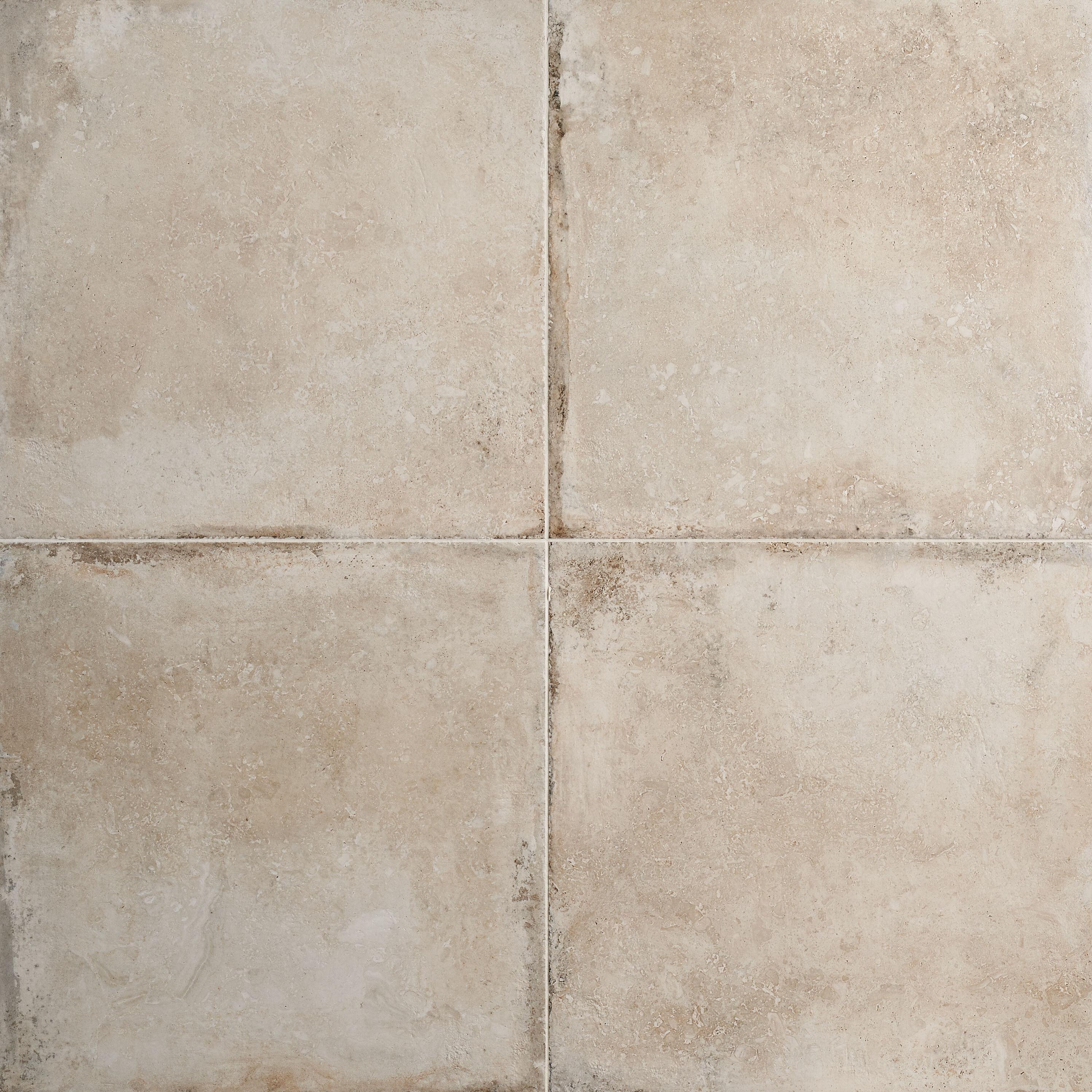 24" x 24" Porcelain Stone Look Wall & Floor Tile
