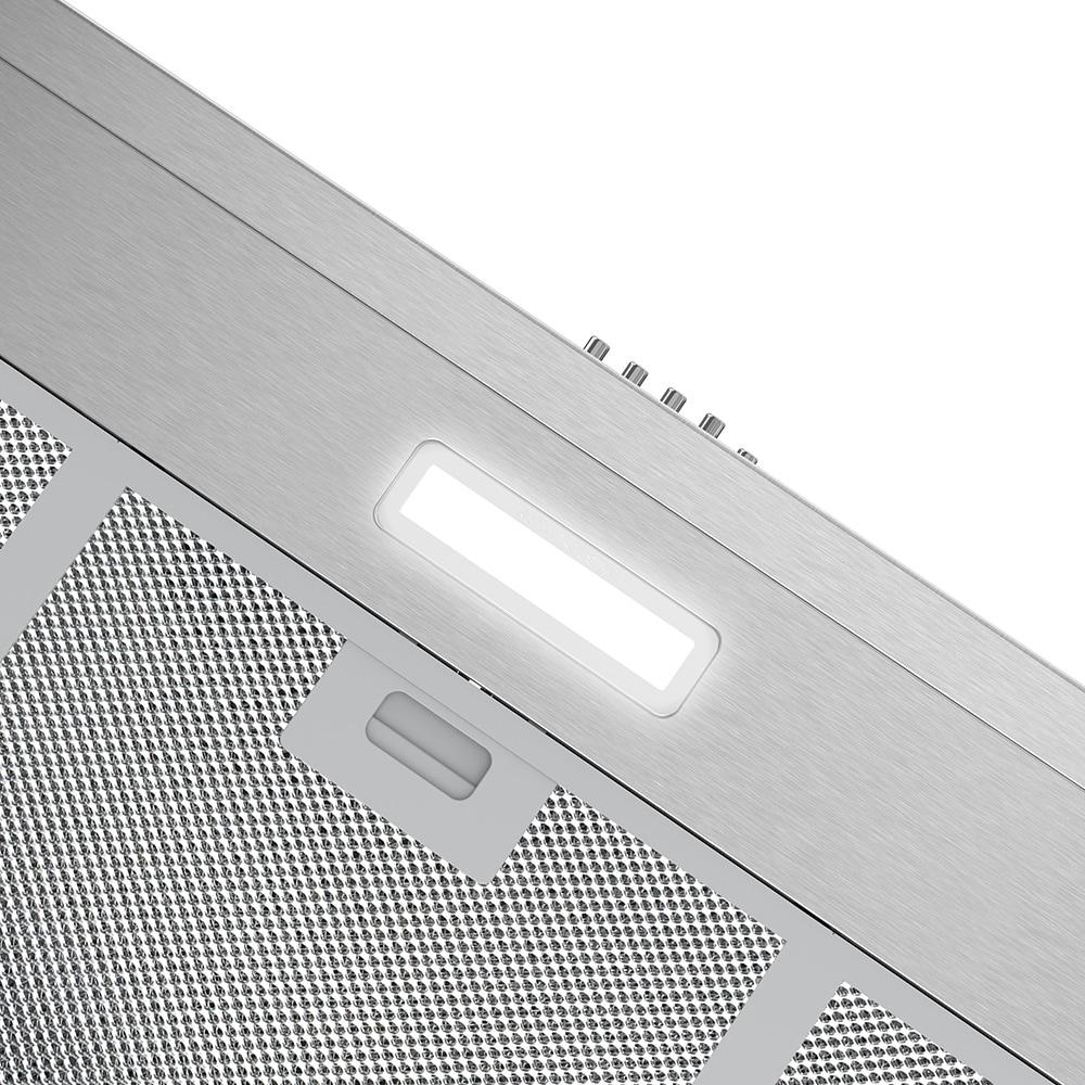 Streamline Longhena 36" 80 Cubic Feet Per Minute Convertible Under Cabinet Range Hood with Mesh Filter and Light Included
