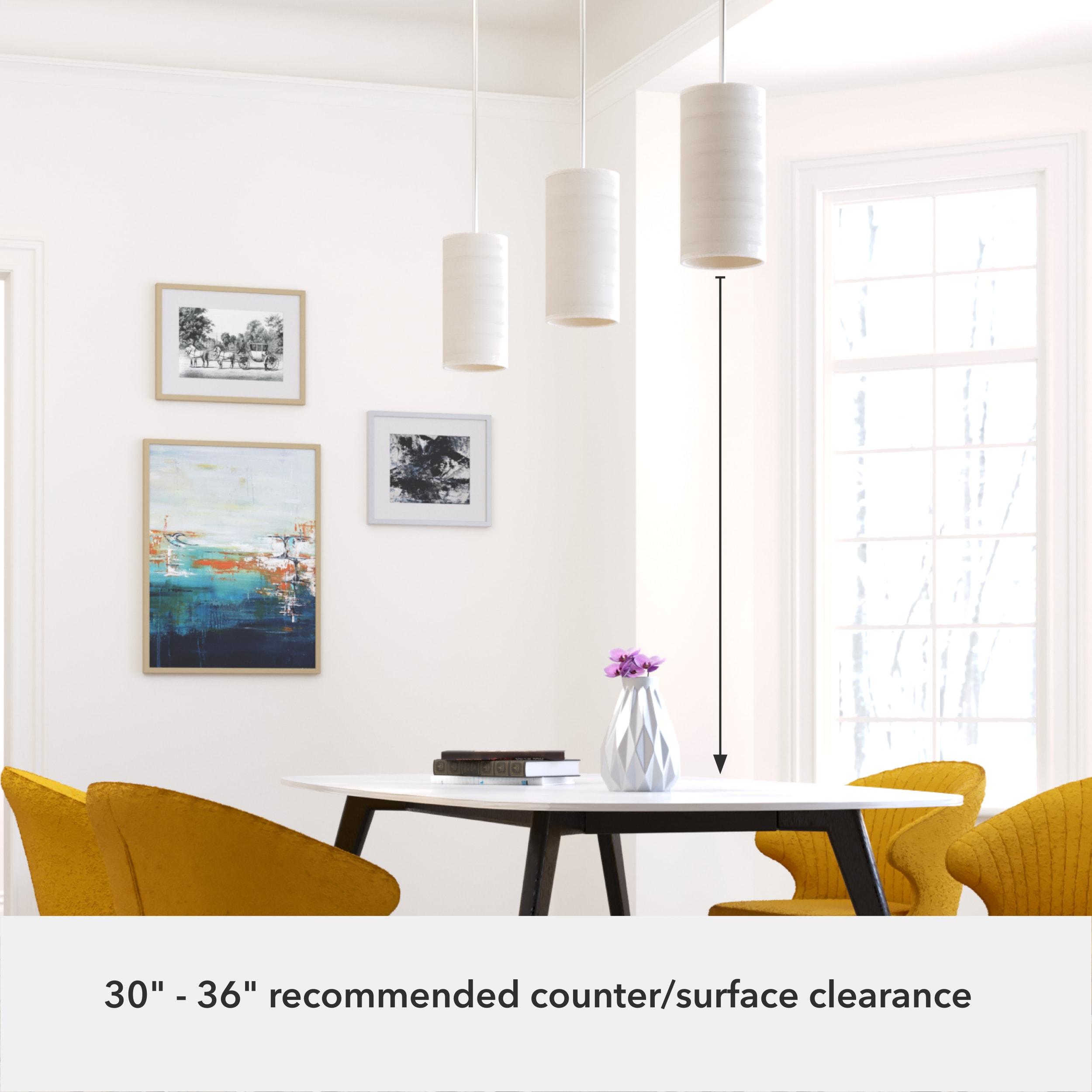 Hunter Fan Chevron 1 - Light Single Cylinder Mini Pendant