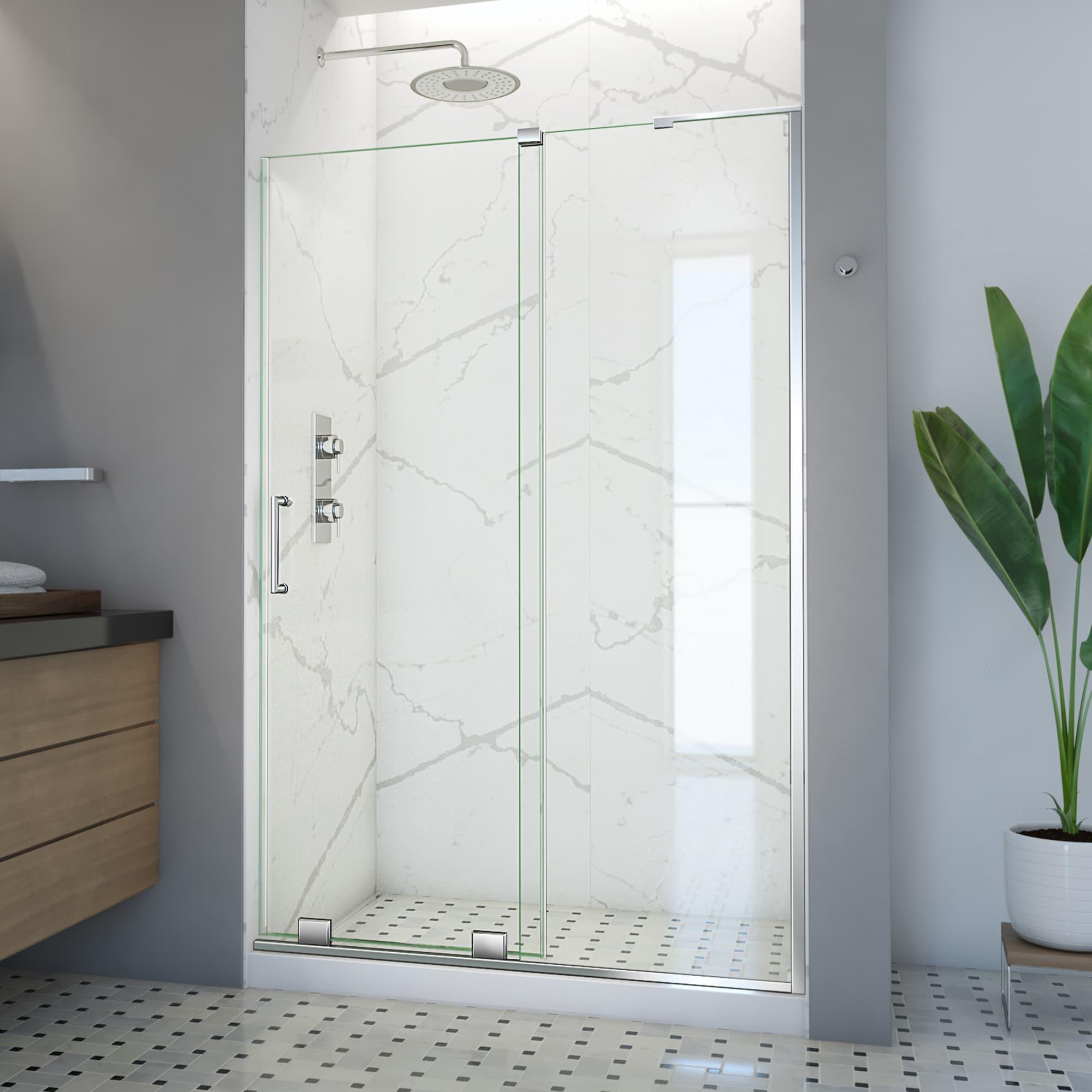DreamLine Mirage-X 44 - 48 inch W x 71 inch H Frameless Sliding Shower Door