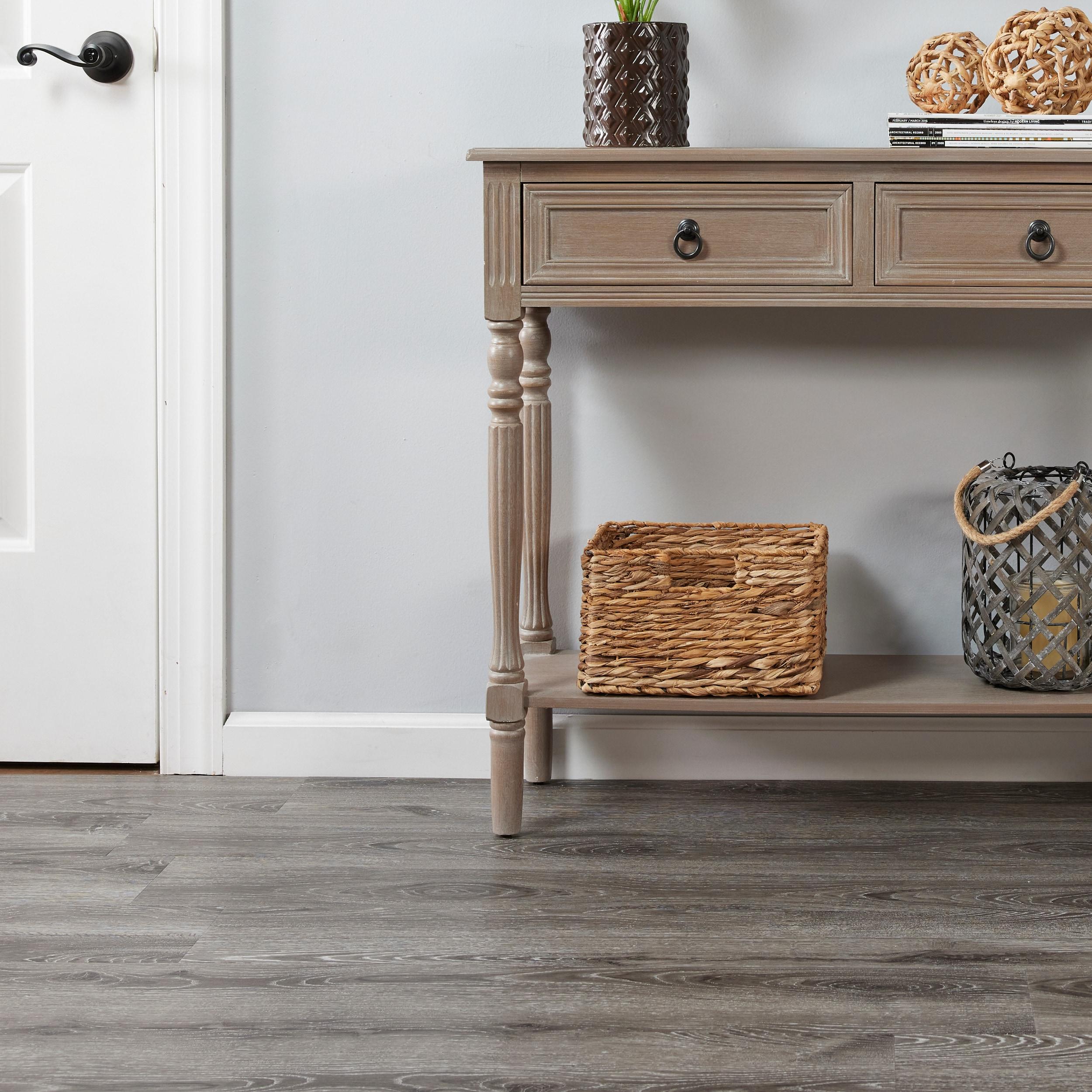 Lucida USA GlueCore Classic 22mil x 7.3" W x 48" L Glue Down Vinyl Tile Flooring