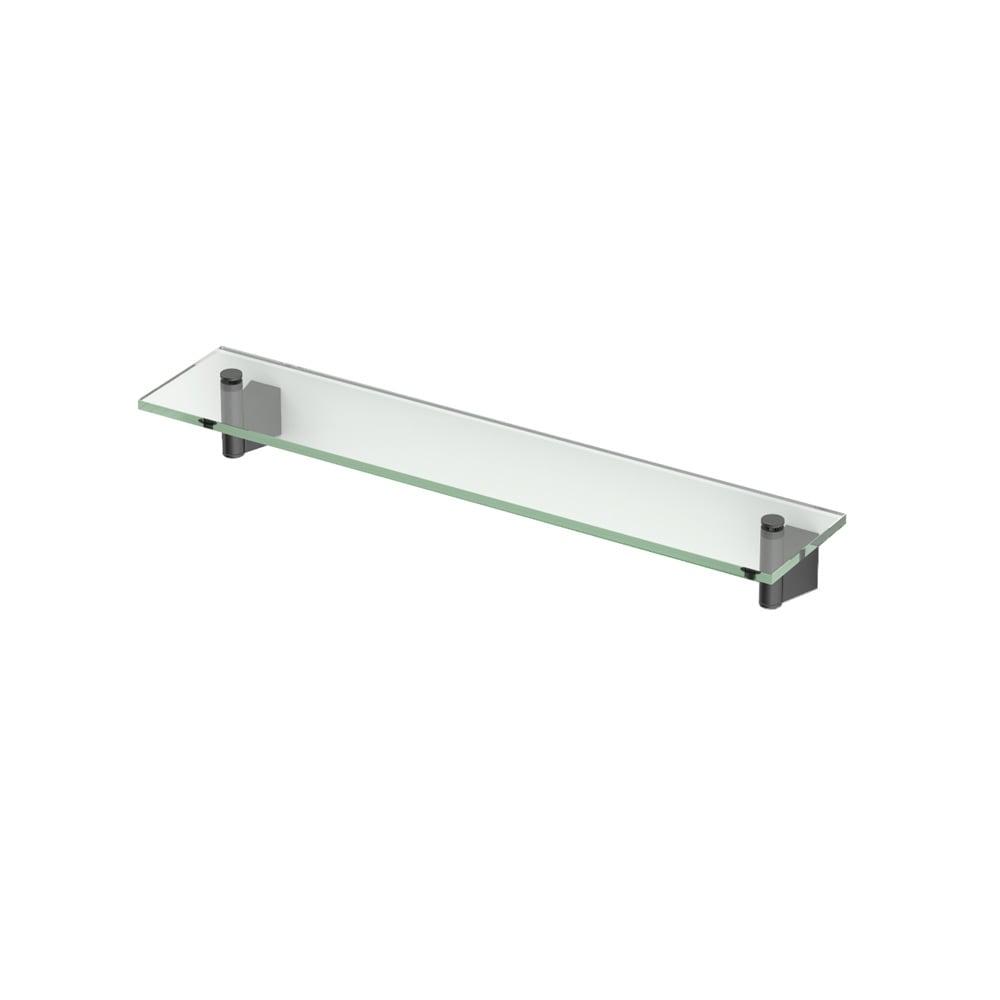 Bleu Wall Mount Rectangle Tempered Glass Shelf | Floating Shelf