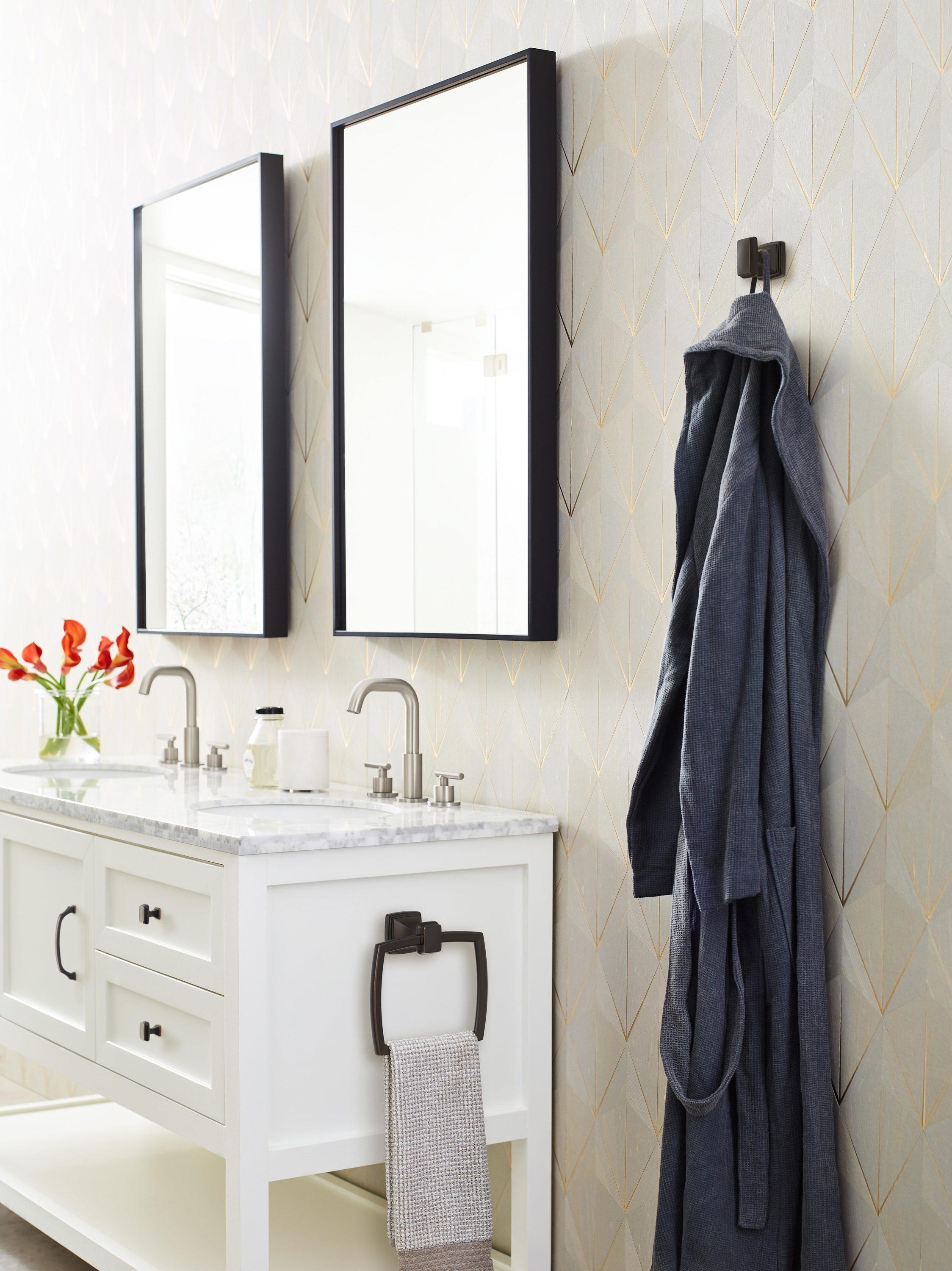 Amerock Revitalize Oil-Rubbed Bronze Single Prong Robe Hook