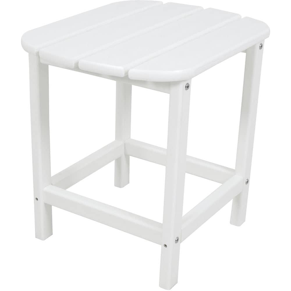 Hanover 3-Piece All-Weather Rocking Adirondack Patio Set - White