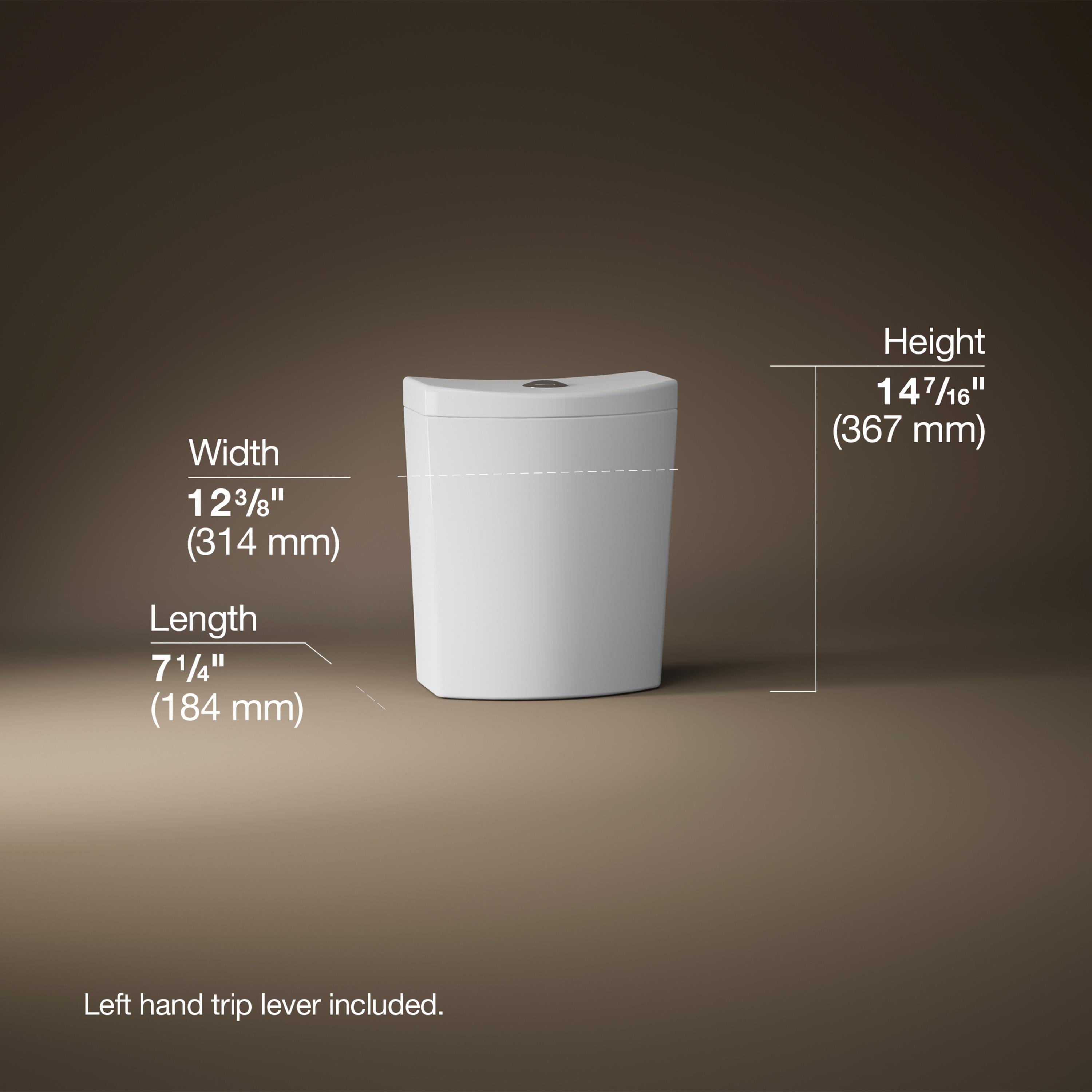 Persuade Dual-Flush Tank One-Piece Toilet (Seat Not Included)