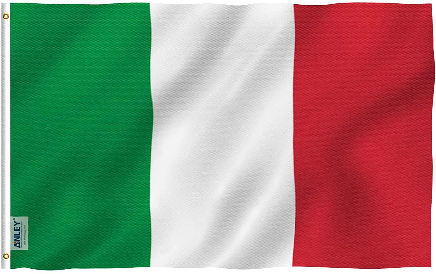 Italy 2-Sided Polyester 36 x 60 in. House Flag