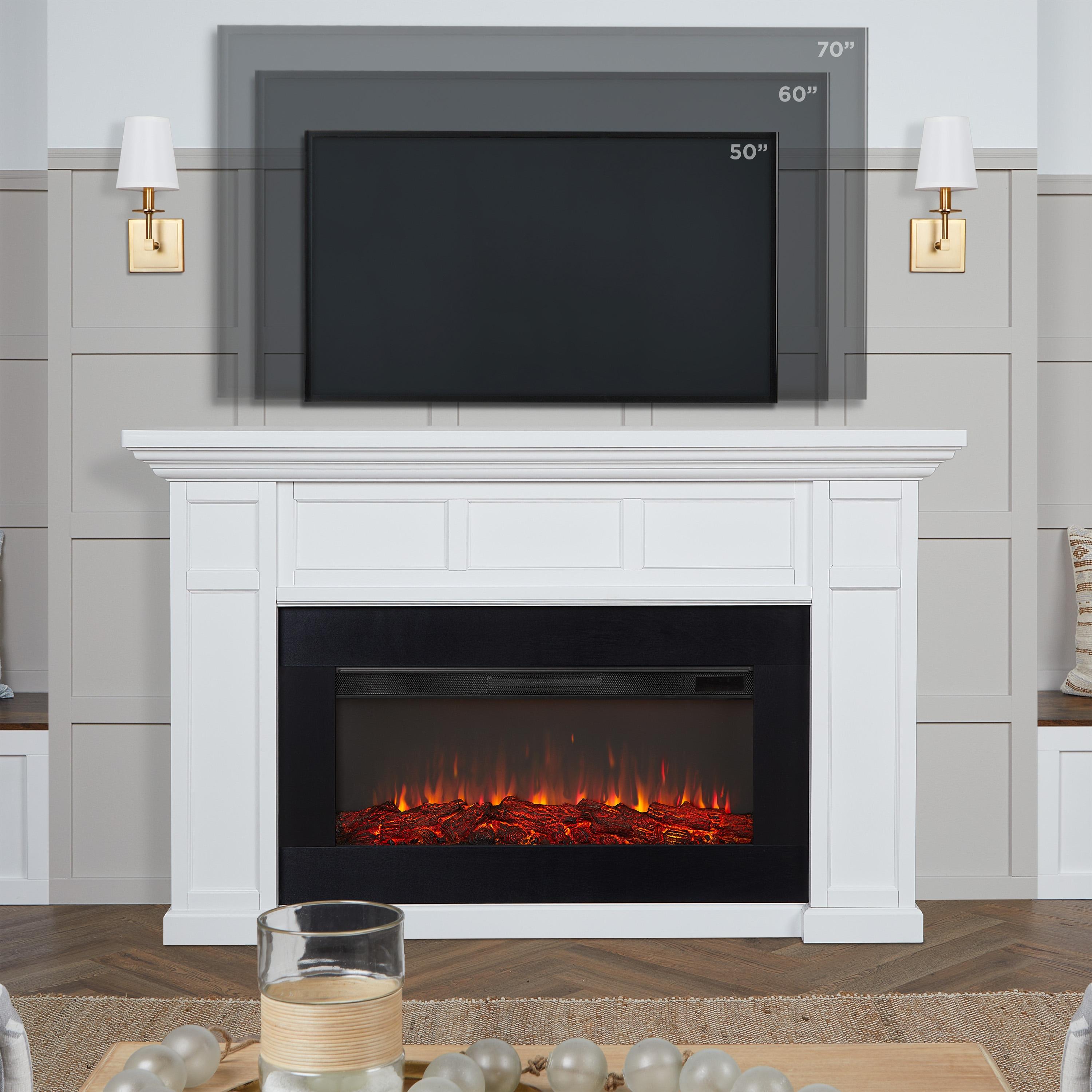 Alcott 75" Landscape Electric Fireplace by Real Flame