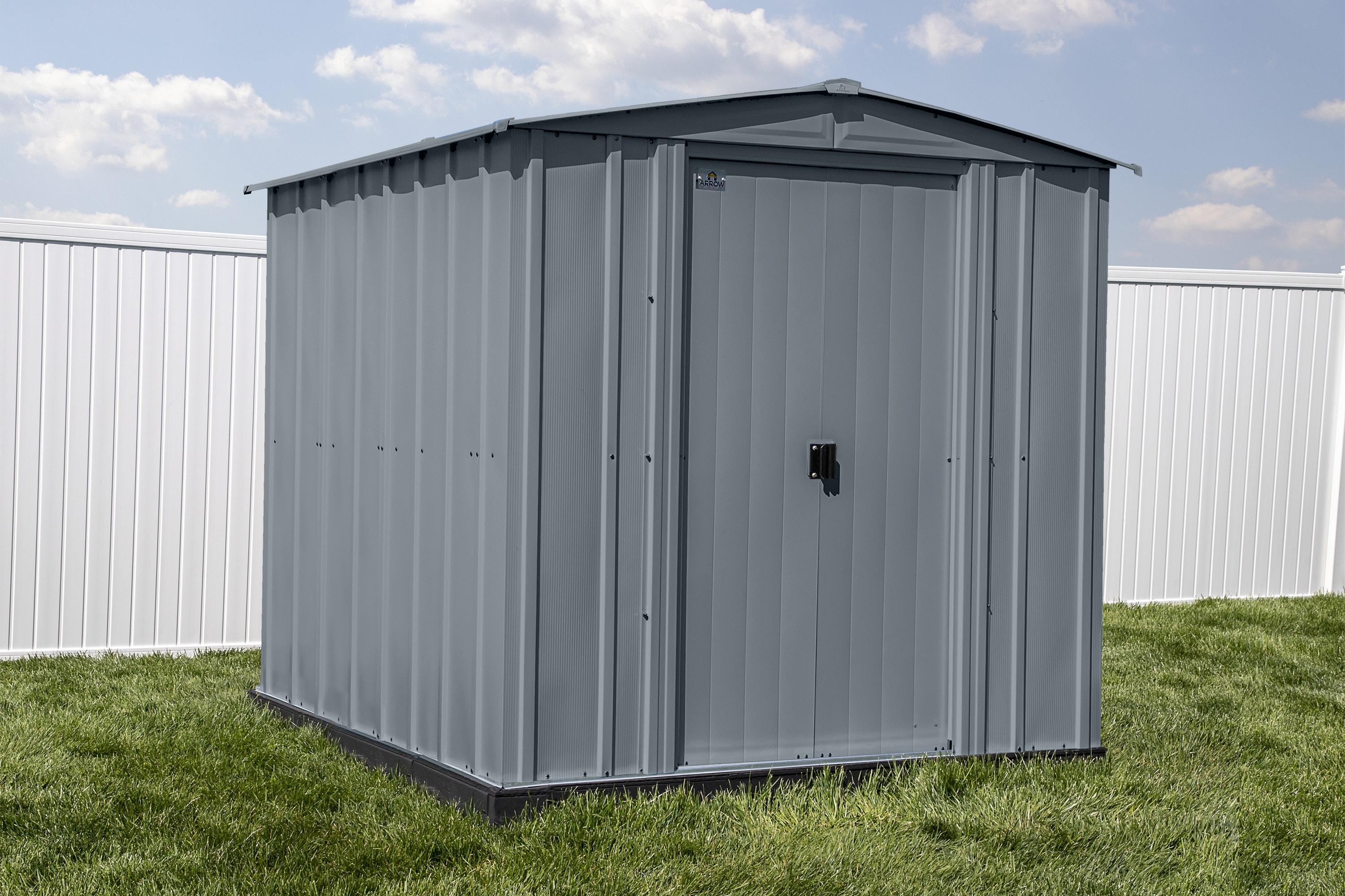 Arrow 6 ft. W x 7 ft. D Steel Vertical Storage Shed