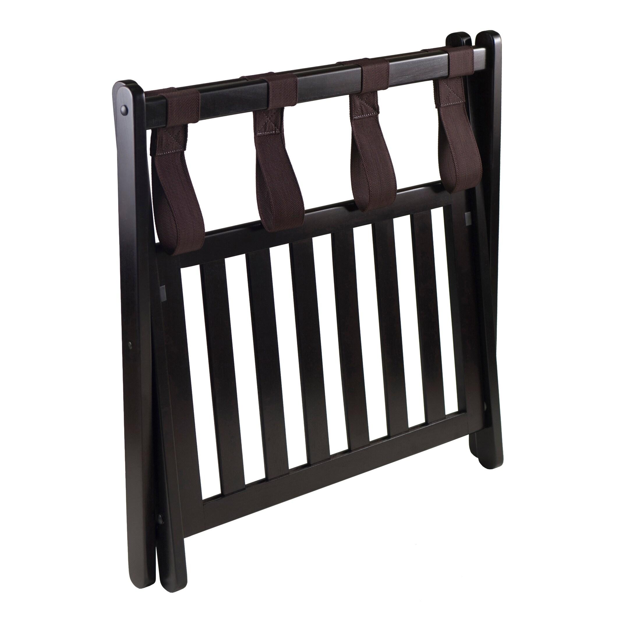 Folding Wood Luggage Rack