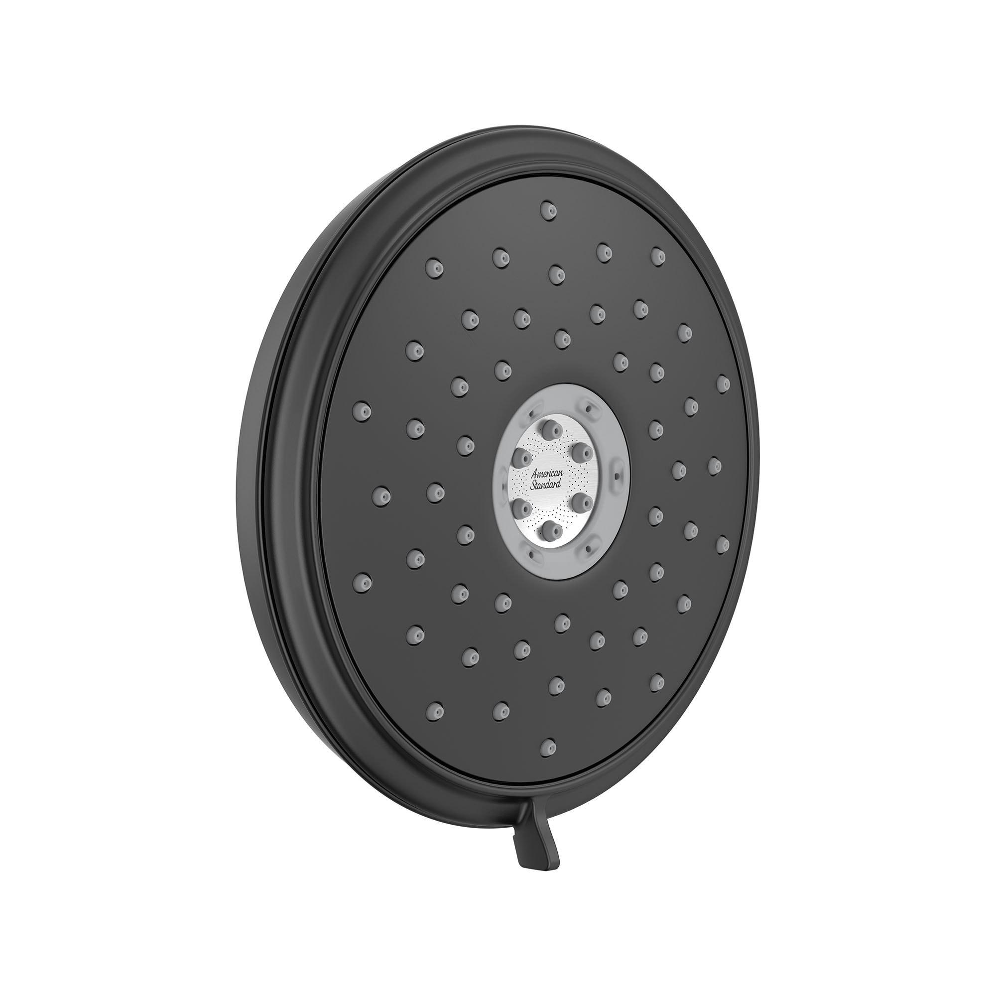 Matte Black Multi-Function Wall Mounted Showerhead