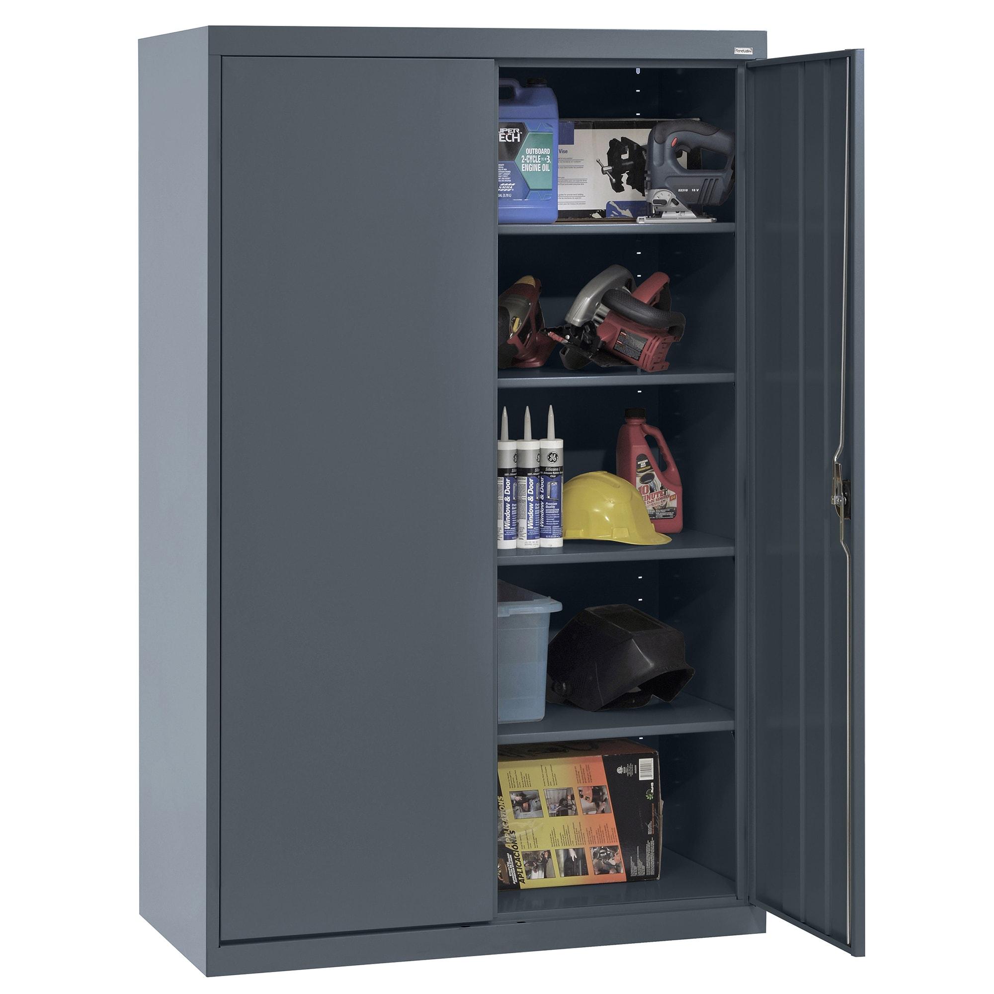 Sandusky Cabinets Sandusky Lee Elite 24" D x 46" W x 72" H, Steel Garage Storage Cabinet by Sandusky