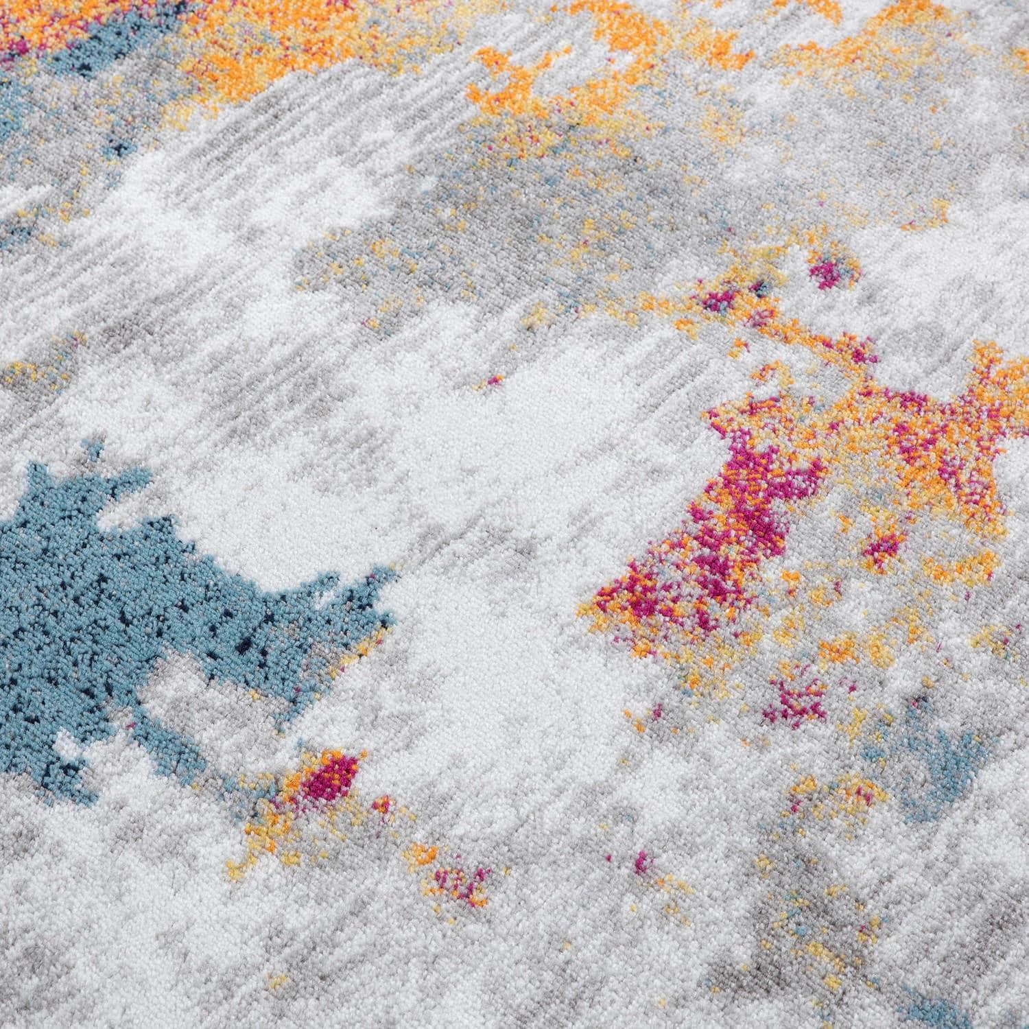 World Rug Gallery Contemporary Abstract Elegance Area Rug - MULTI 3'3"x5'