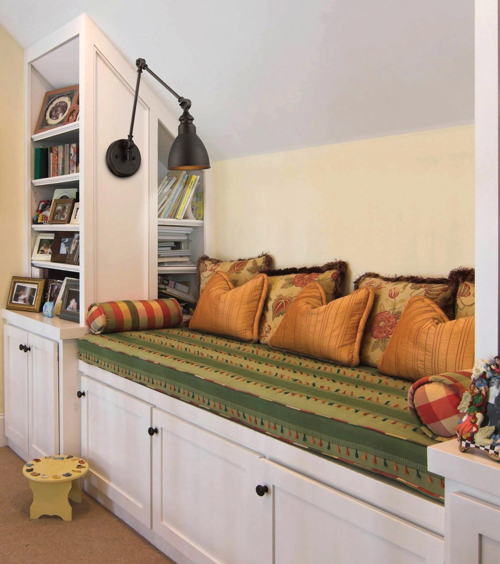 Savoy House Dakota 1 - Light Swing Arm Lamp in  English Bronze