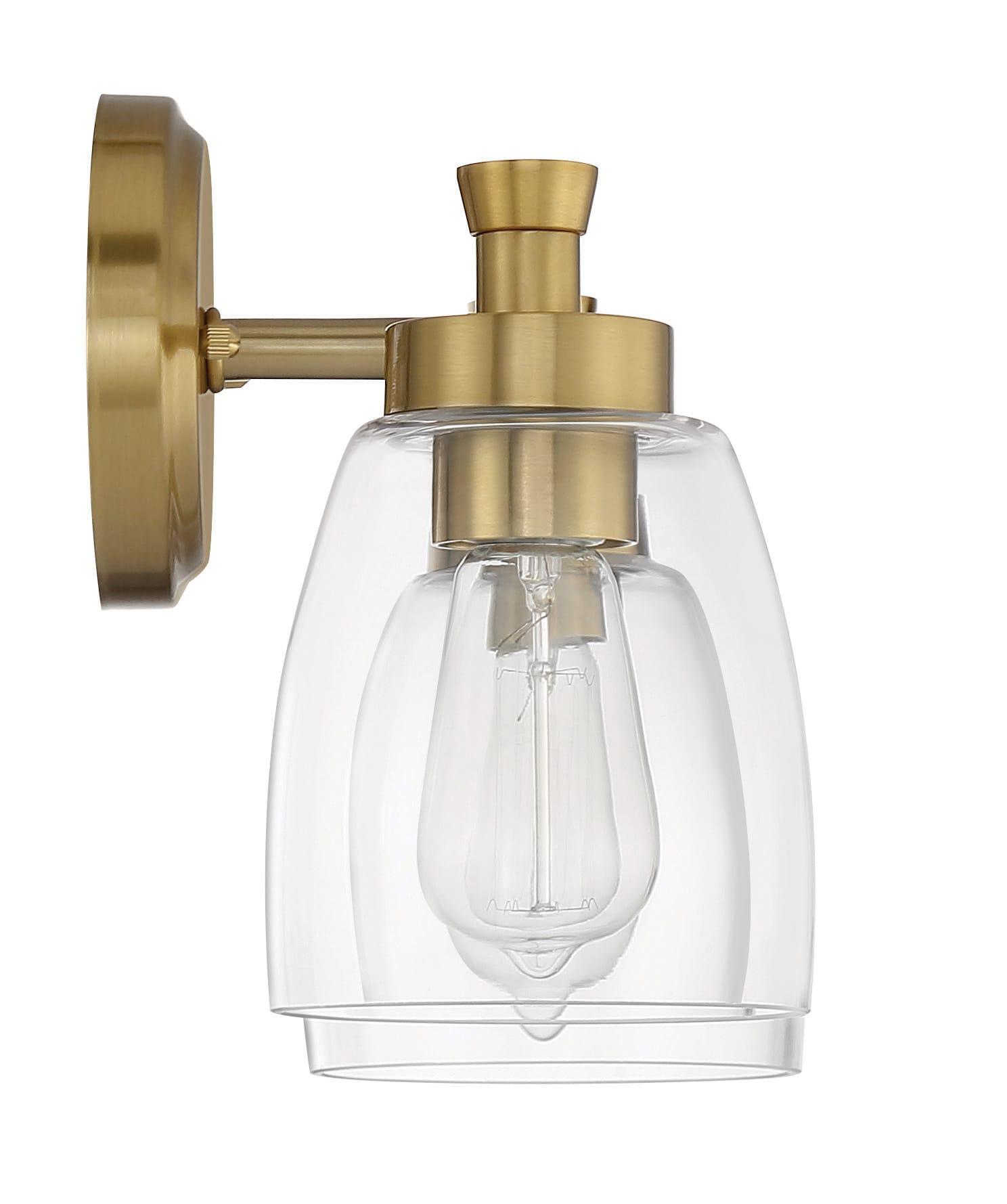 Craftmade Lighting Henning 2 - Light Vanity in  Satin Brass