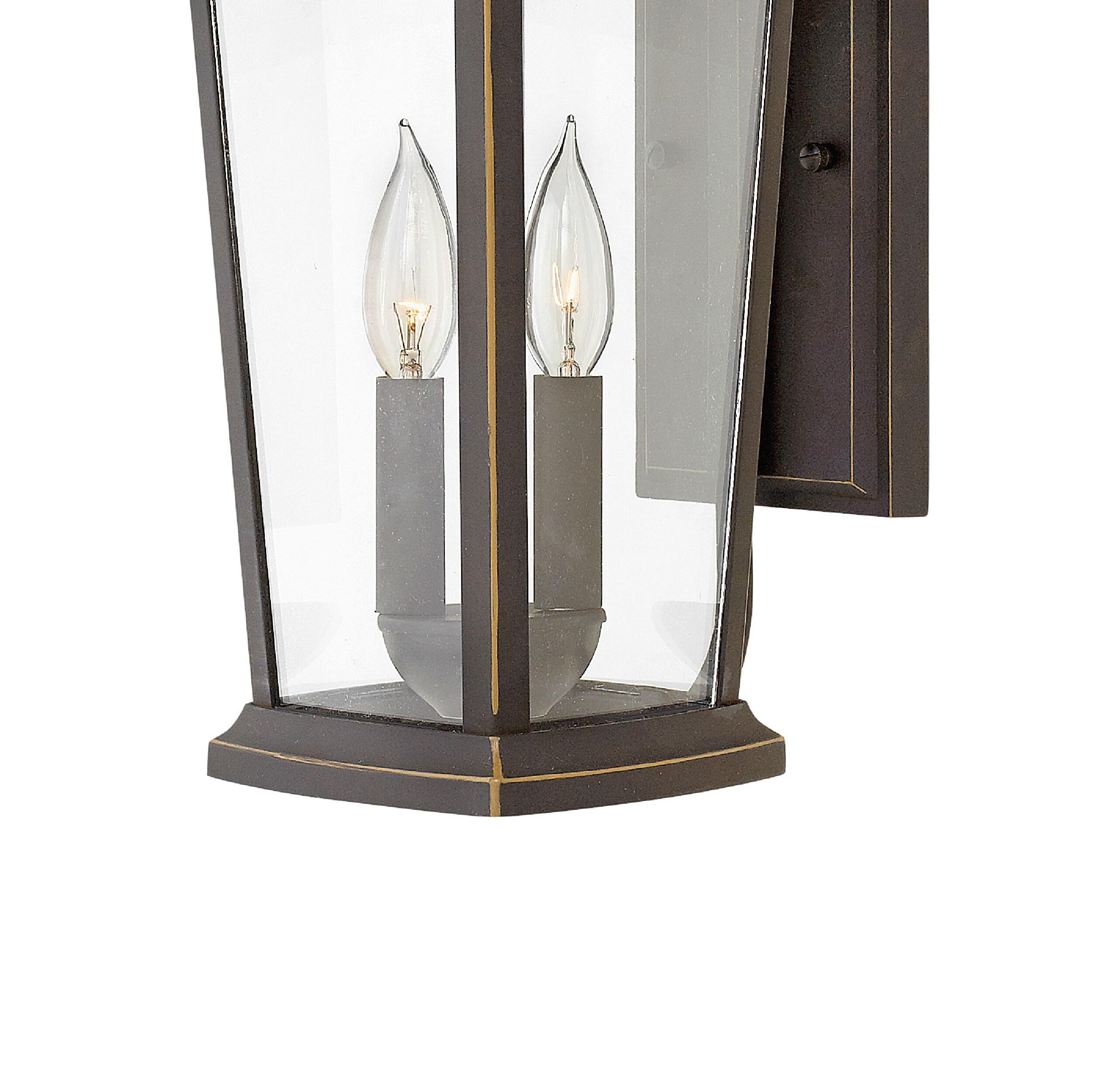 Hinkley Lighting - Two Light Wall Mount - Bromleys - 2 Light Medium Outdoor Wall