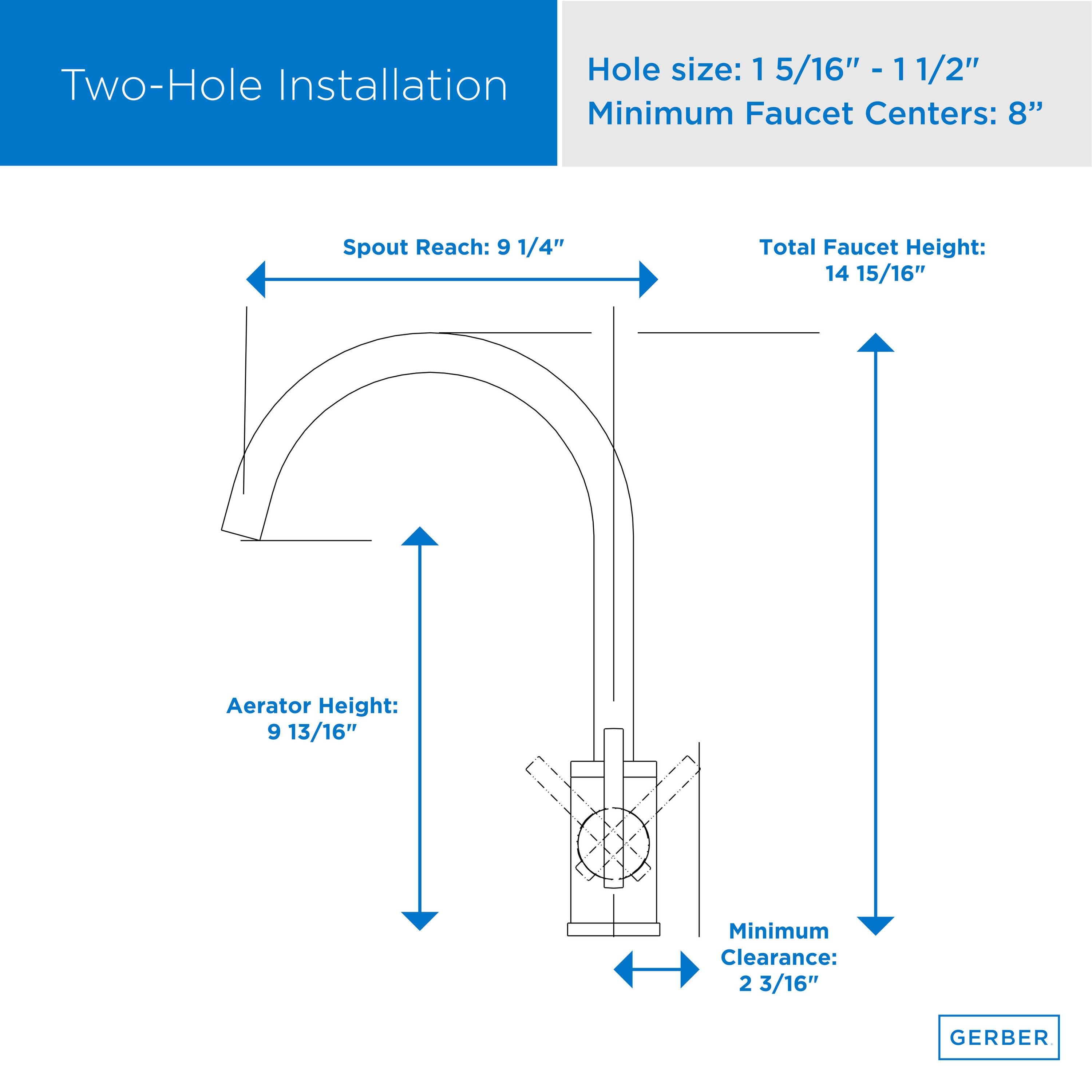 Parma Single Handle Kitchen Faucet with Side Spray