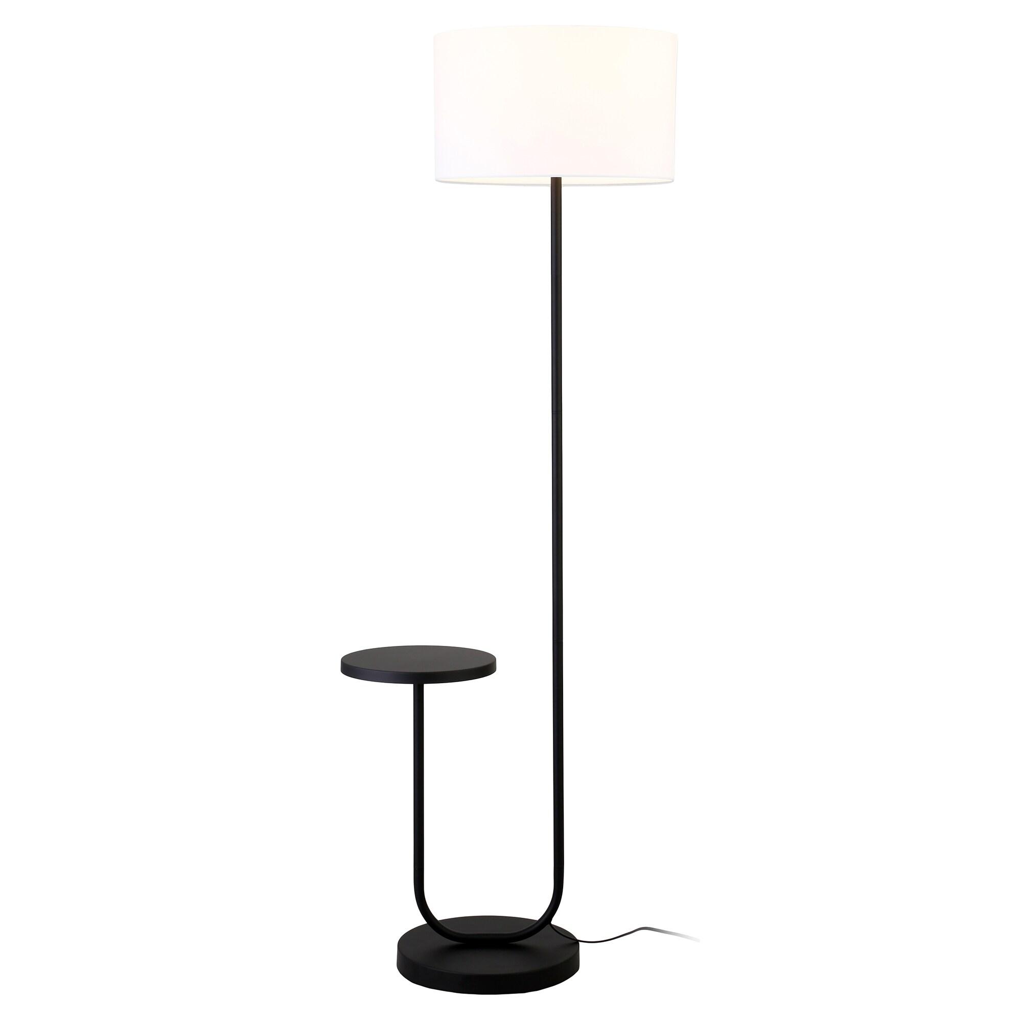 Henn&Hart 65" Black Floor Lamp