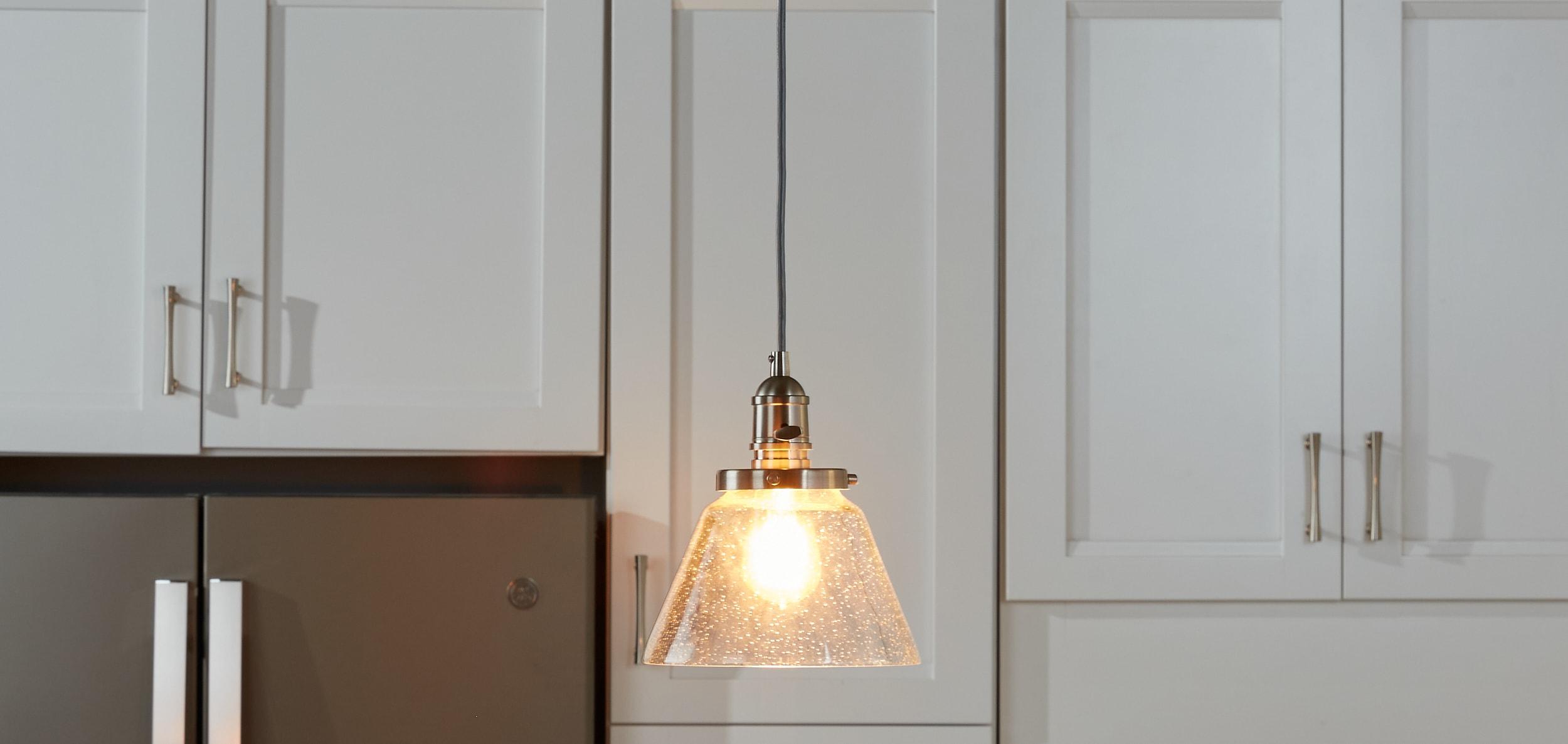 Kichler Lighting Avery 1 - Light Pendant in  Brushed Nickel