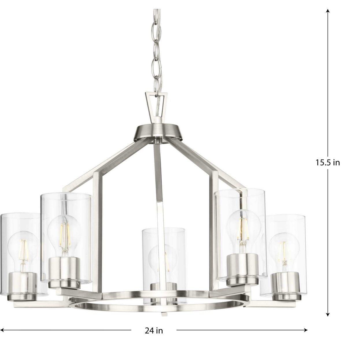 17 Stories 5 - Light Dimmable Geometric Chandelier