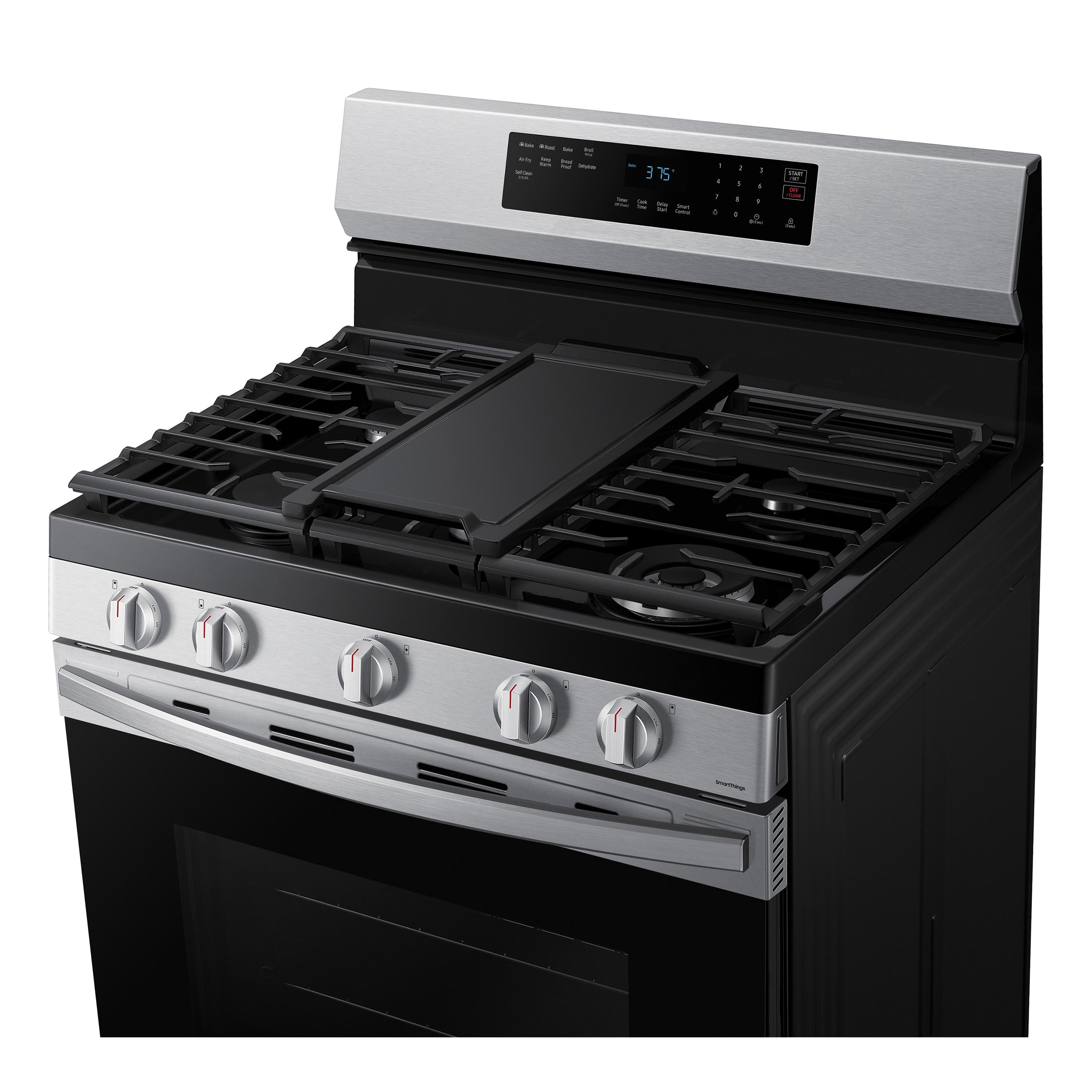 6.0 cu. ft. Smart Freestanding Gas Range with Integrated Griddle