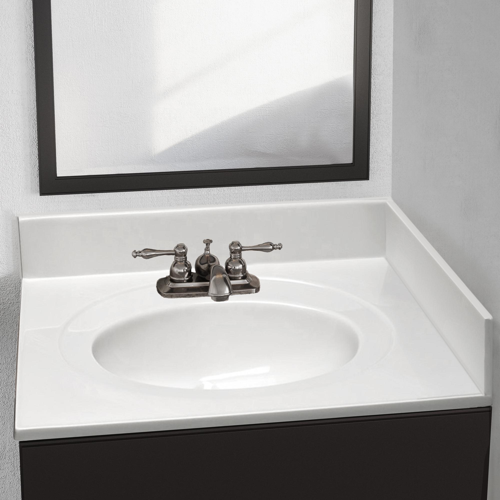 18.3 Inch Universal Cultured Marble Side Splash