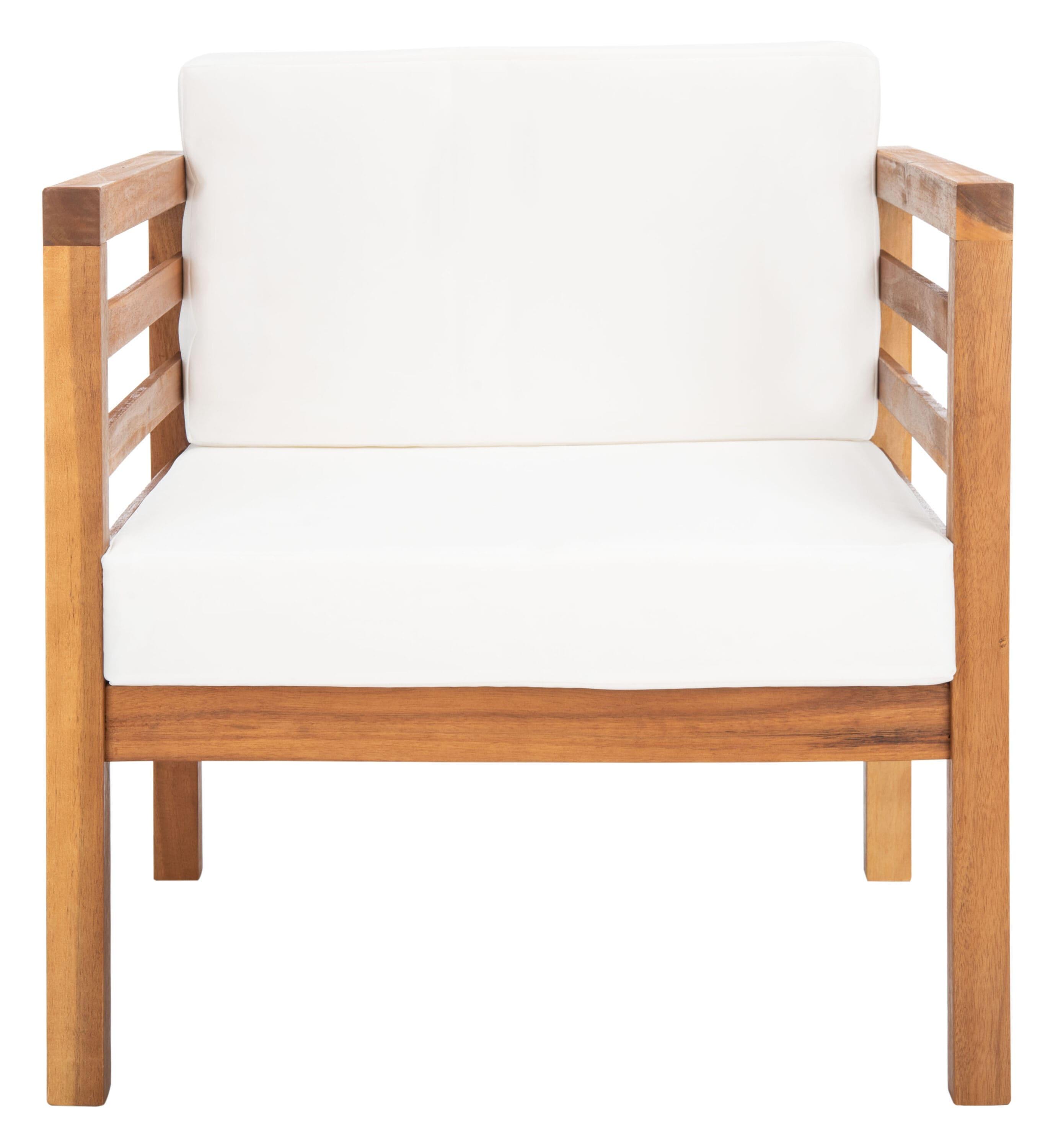 Kinnell Outdoor Armchair Indoor/Outdoor - PAT7301 - Natural/Beige - Safavieh